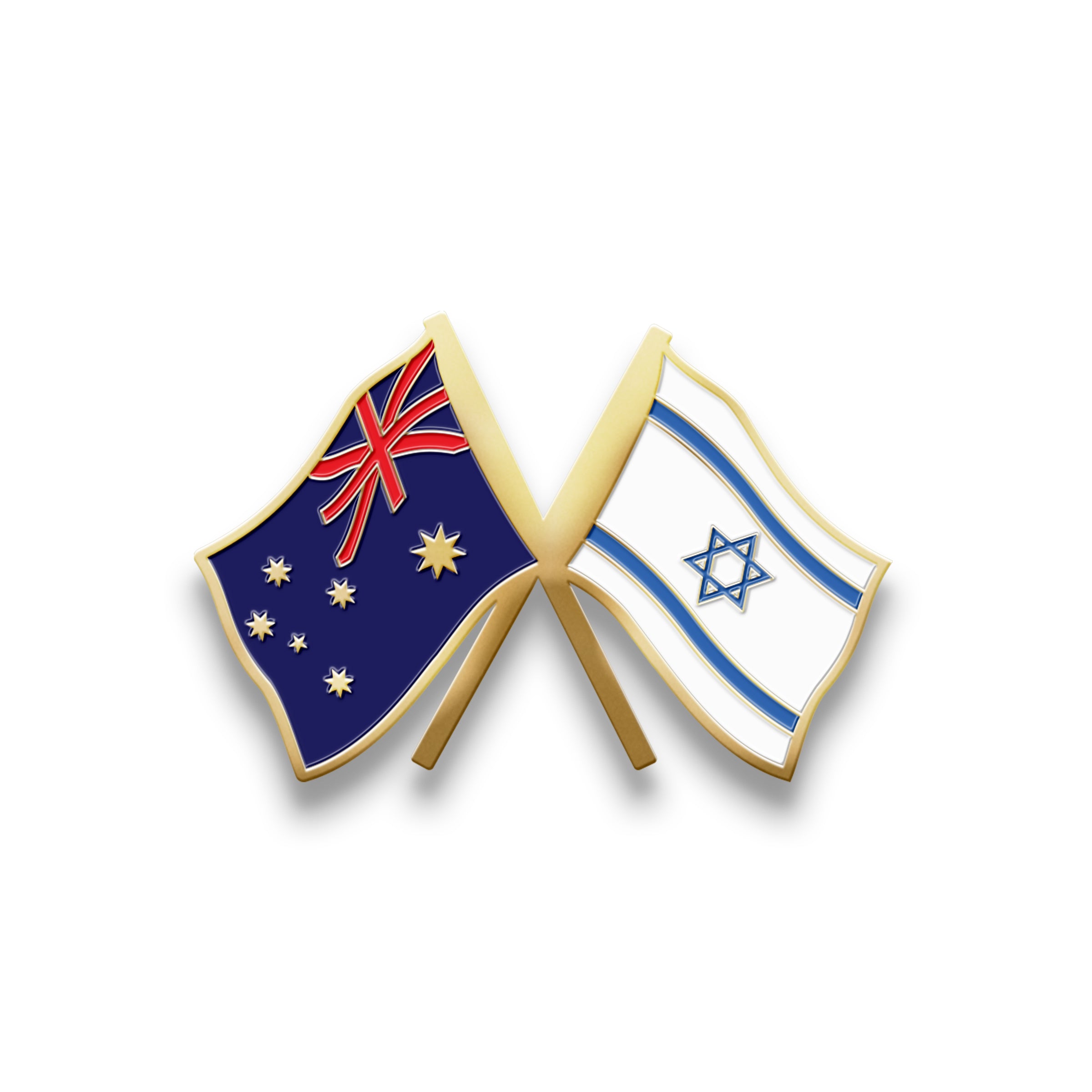 Hat Badge - Australia/Israel