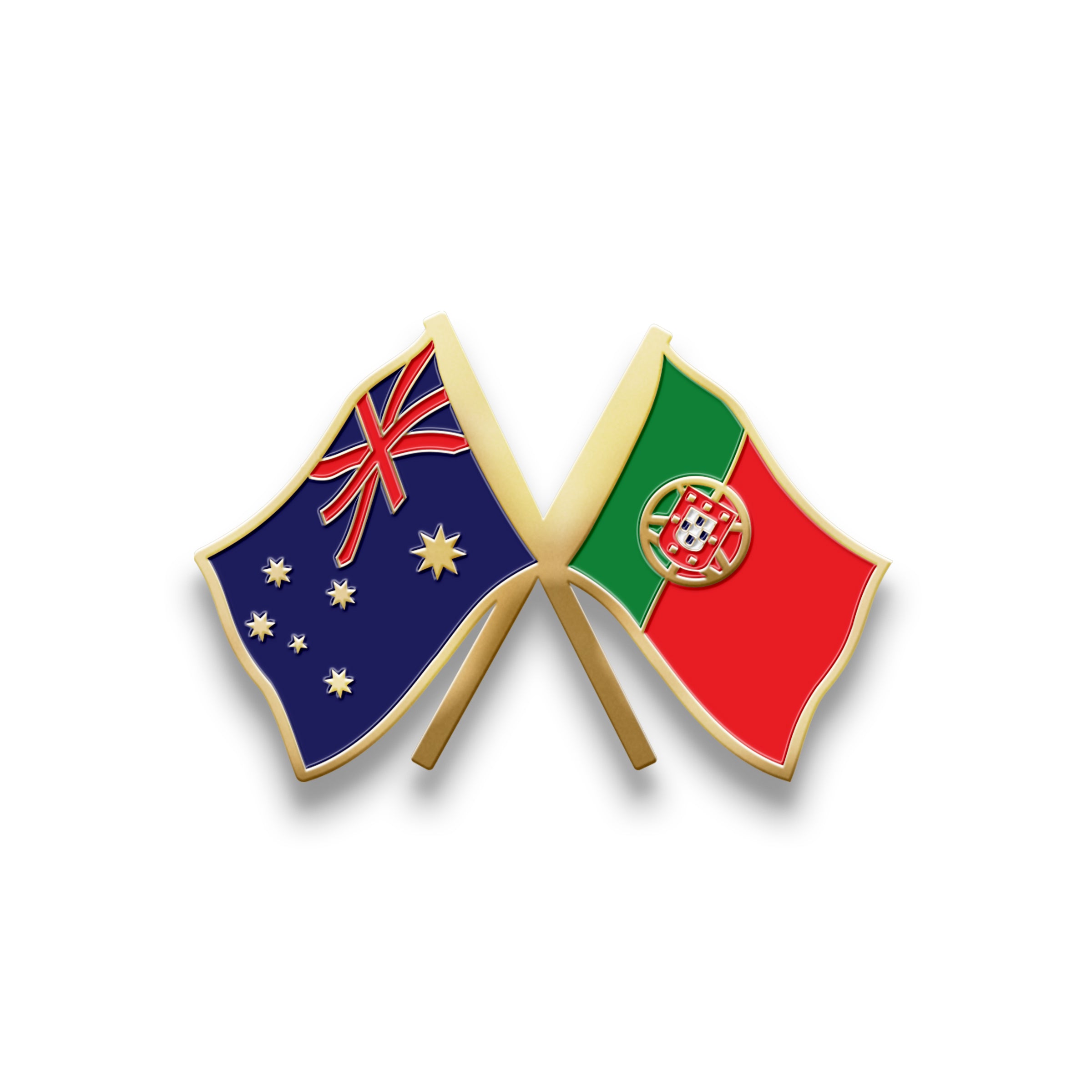 Hat Badge - Australia/Portugal