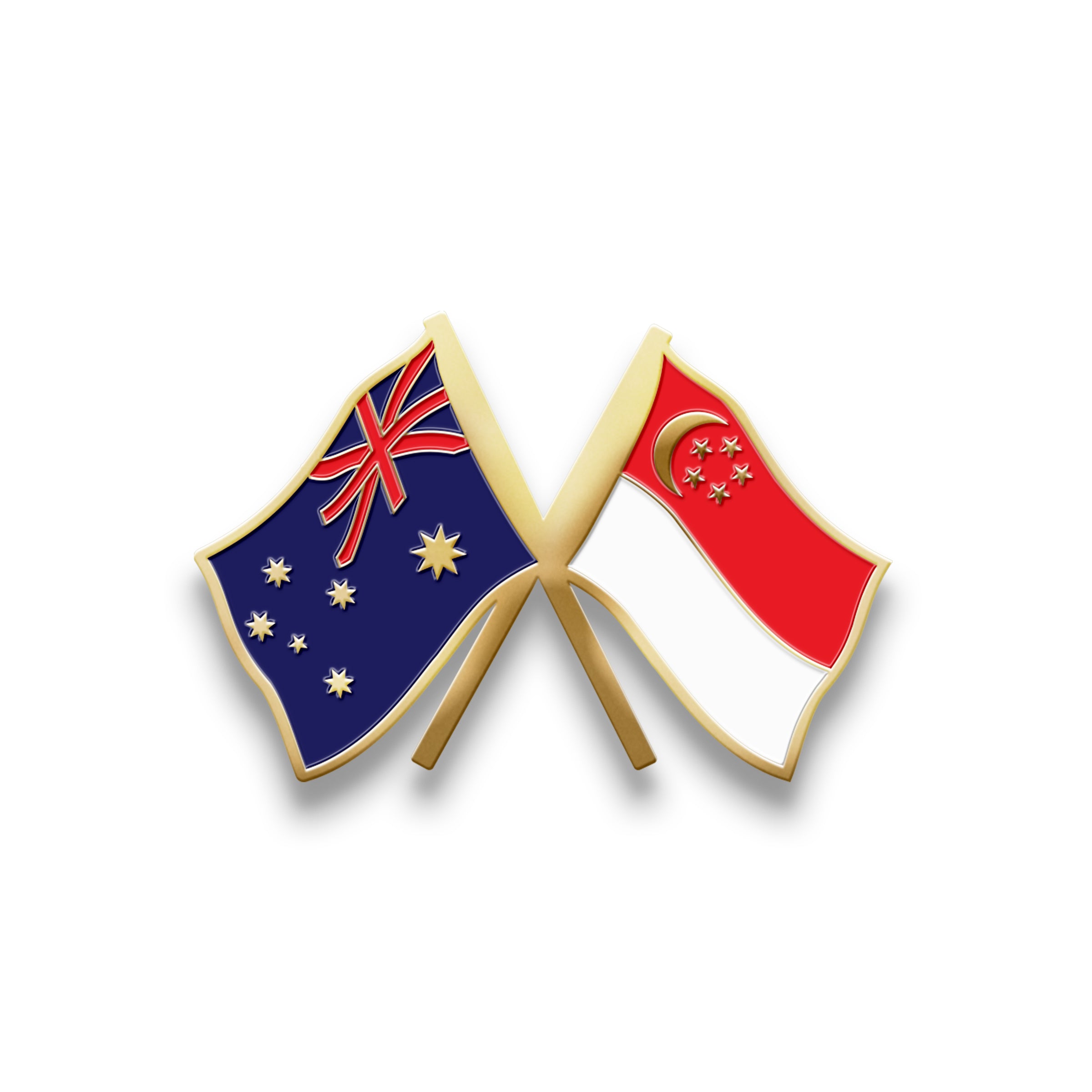 Hat Badge - Australia/Singapore