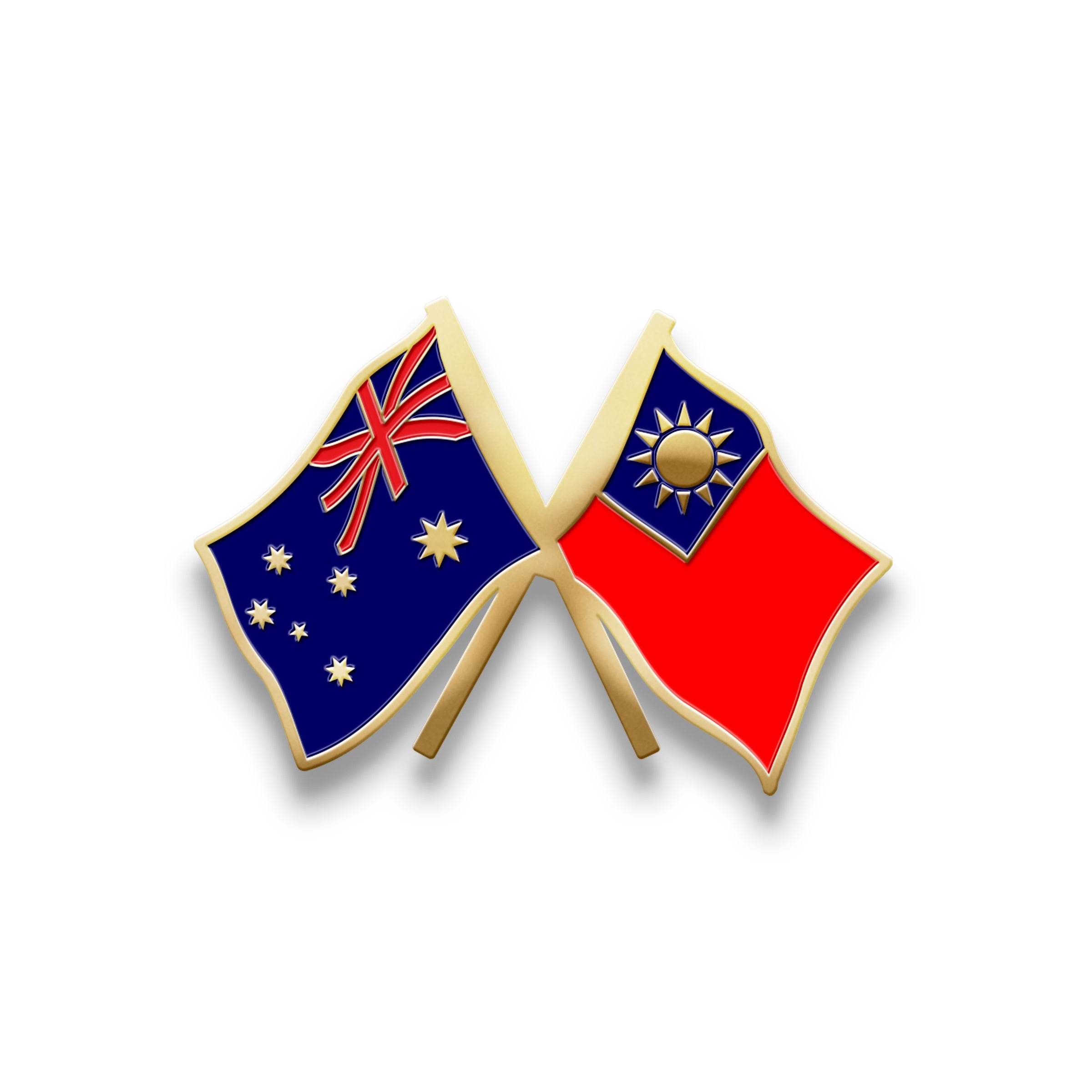 Hat Badge - Australia/Taiwan