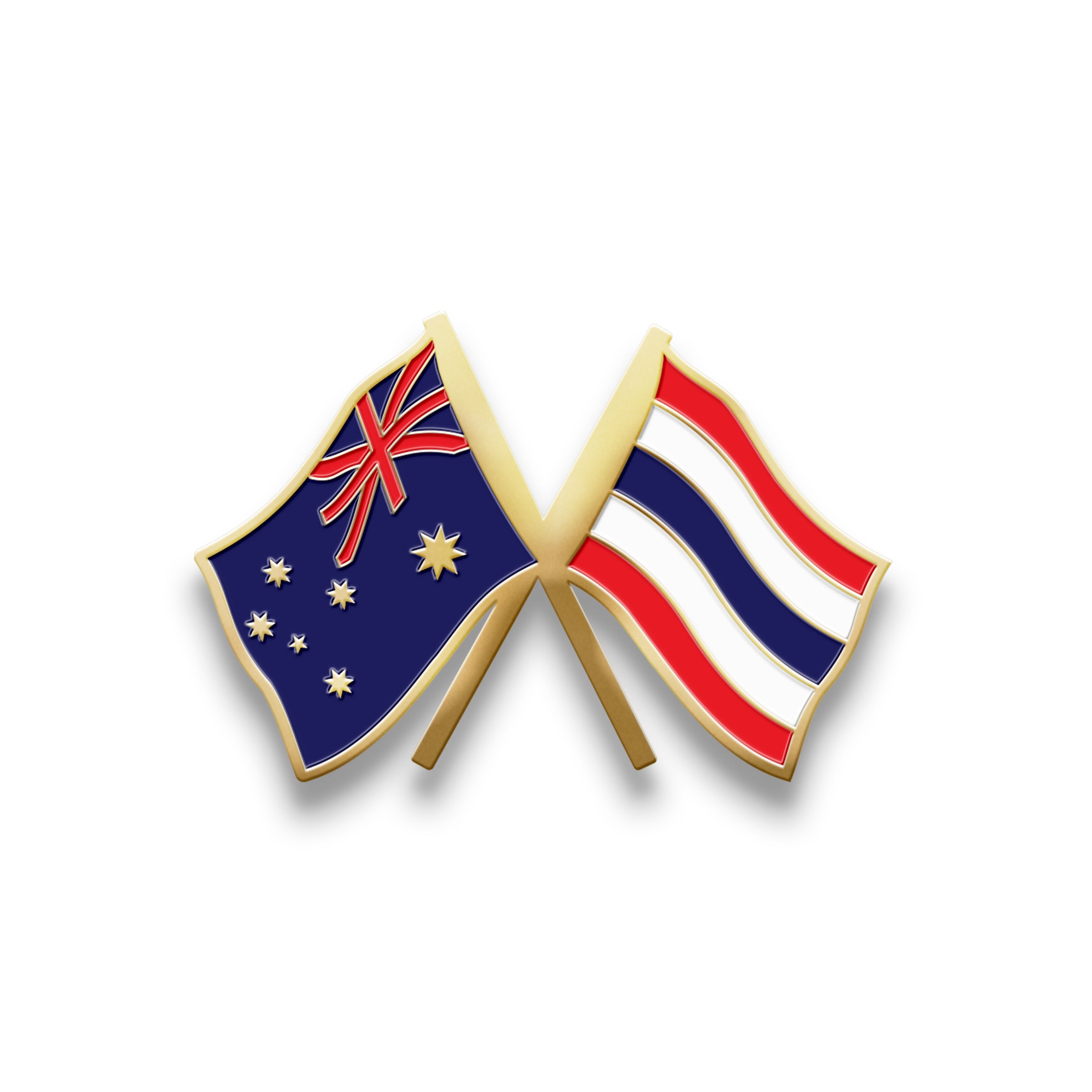 Hat Badge - Australia/Thailand