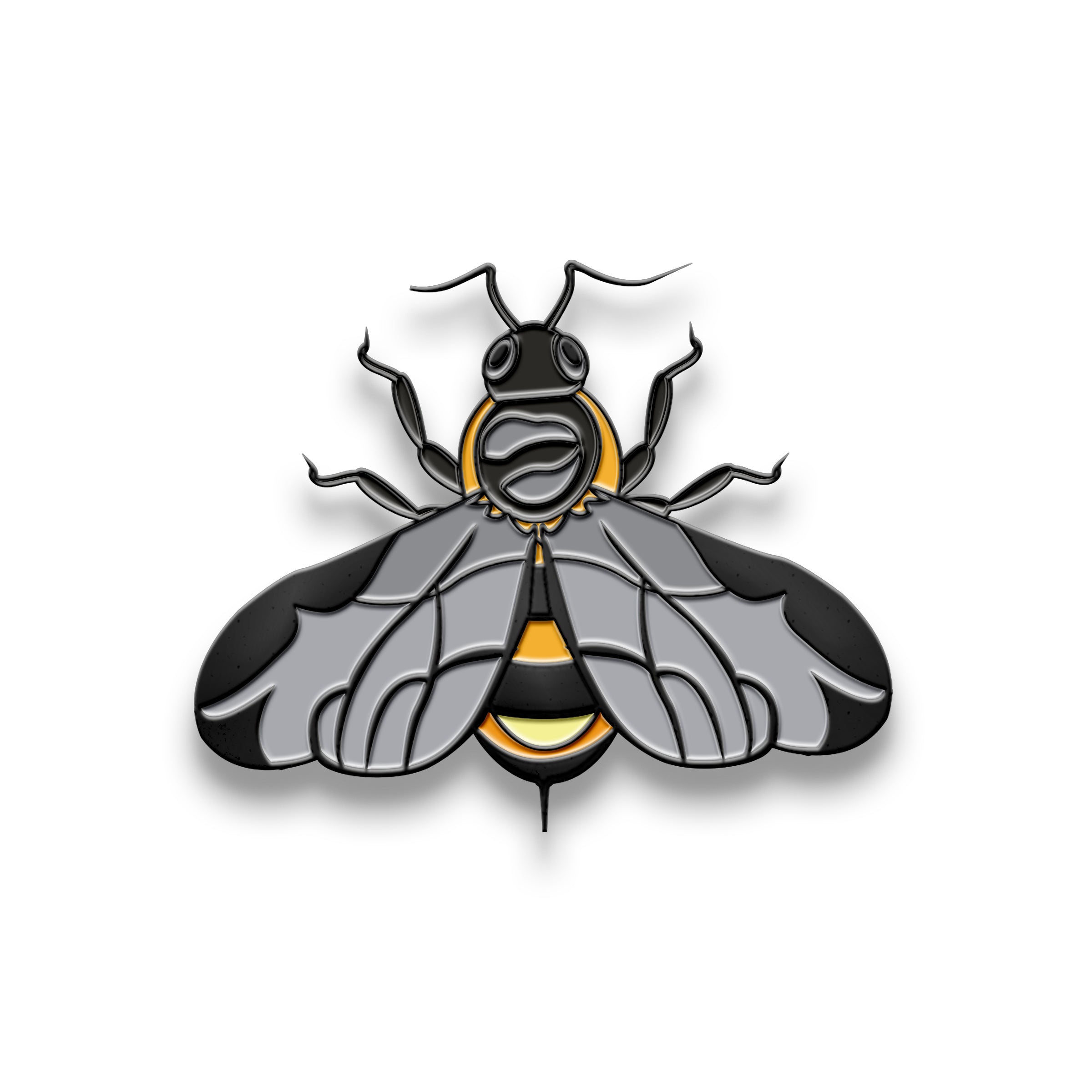 Hat Badge - Bee - Wilmot Harvey