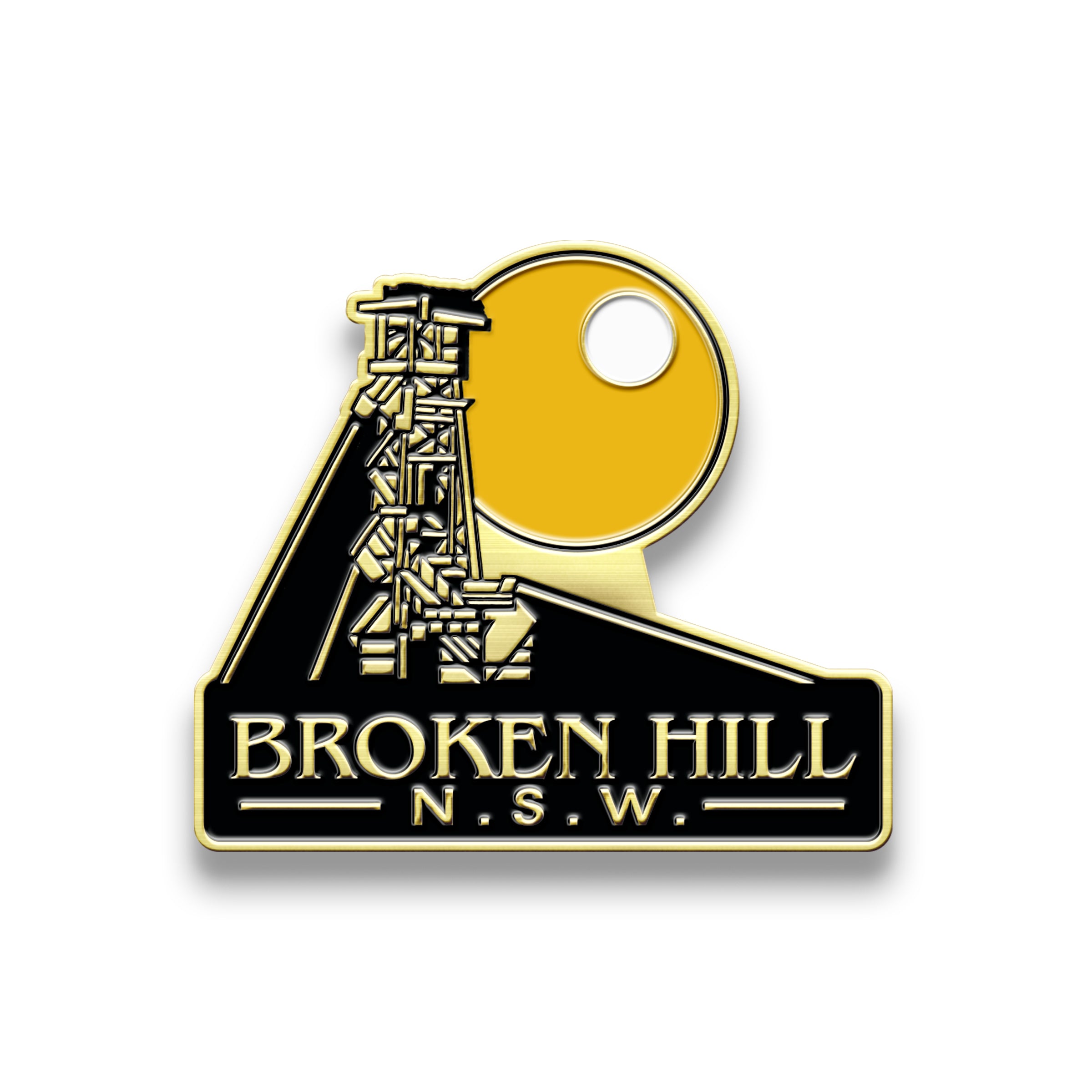 Hat Badge - Broken Hill