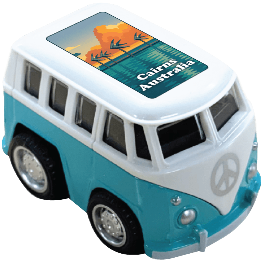 Diecast Pullback Kombi Van - Cairns - Wilmot Harvey