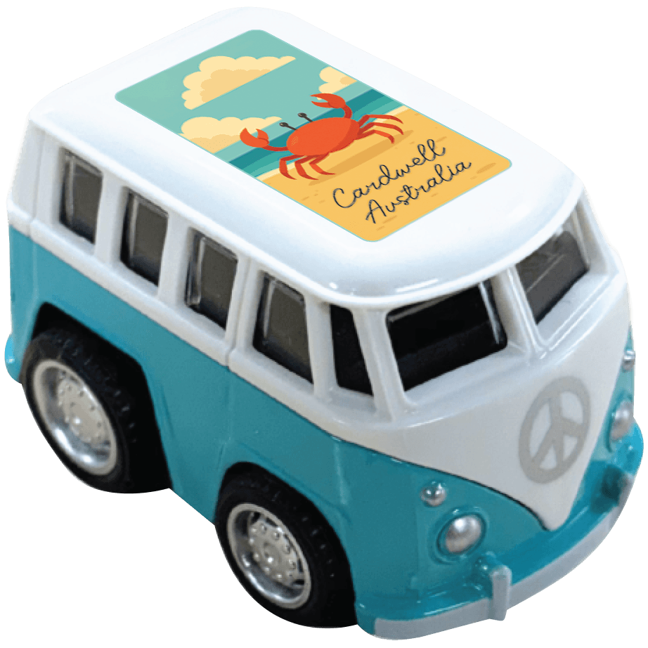 Diecast Pullback Kombi Van - Cardwell