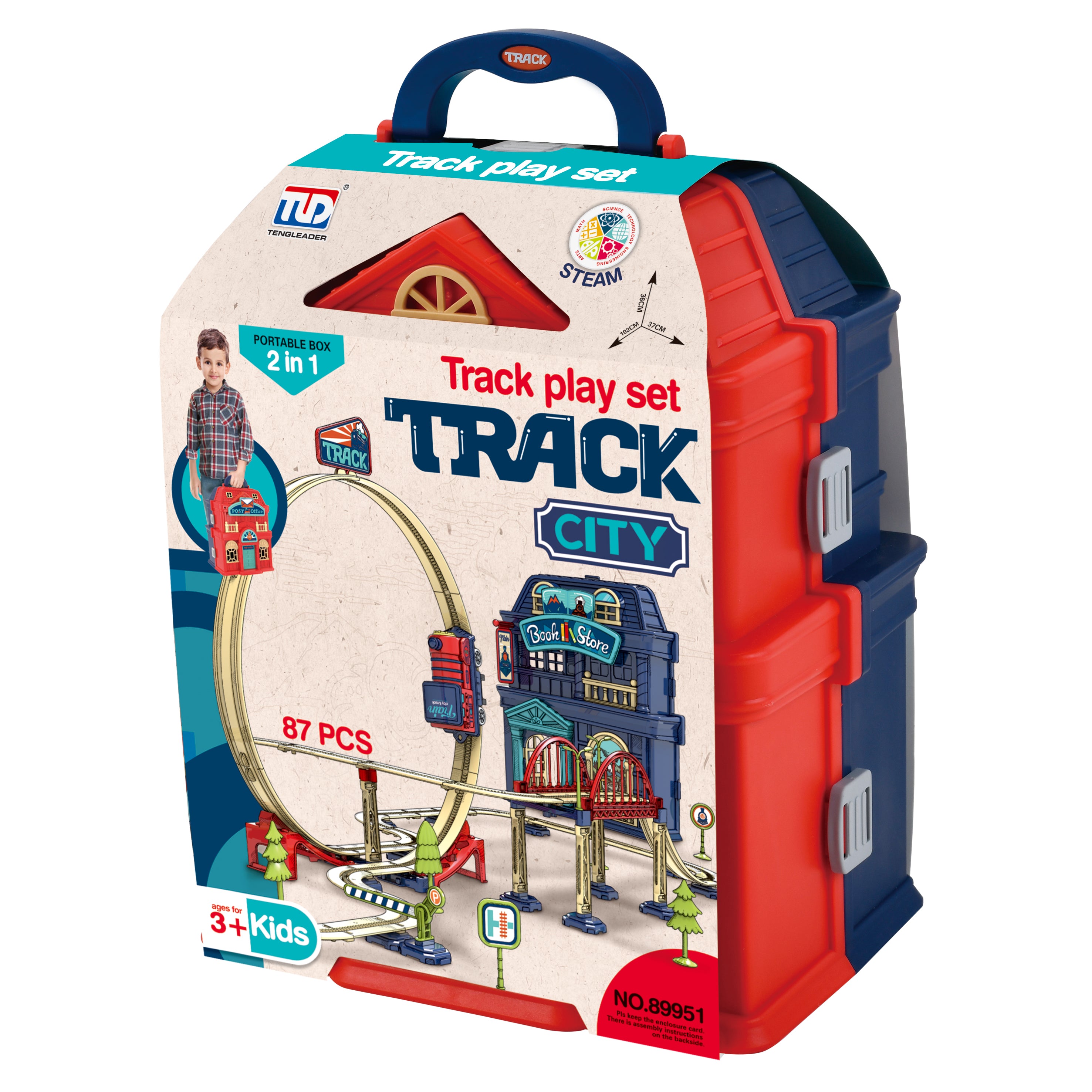 Train Box Set Medium (83 pieces)