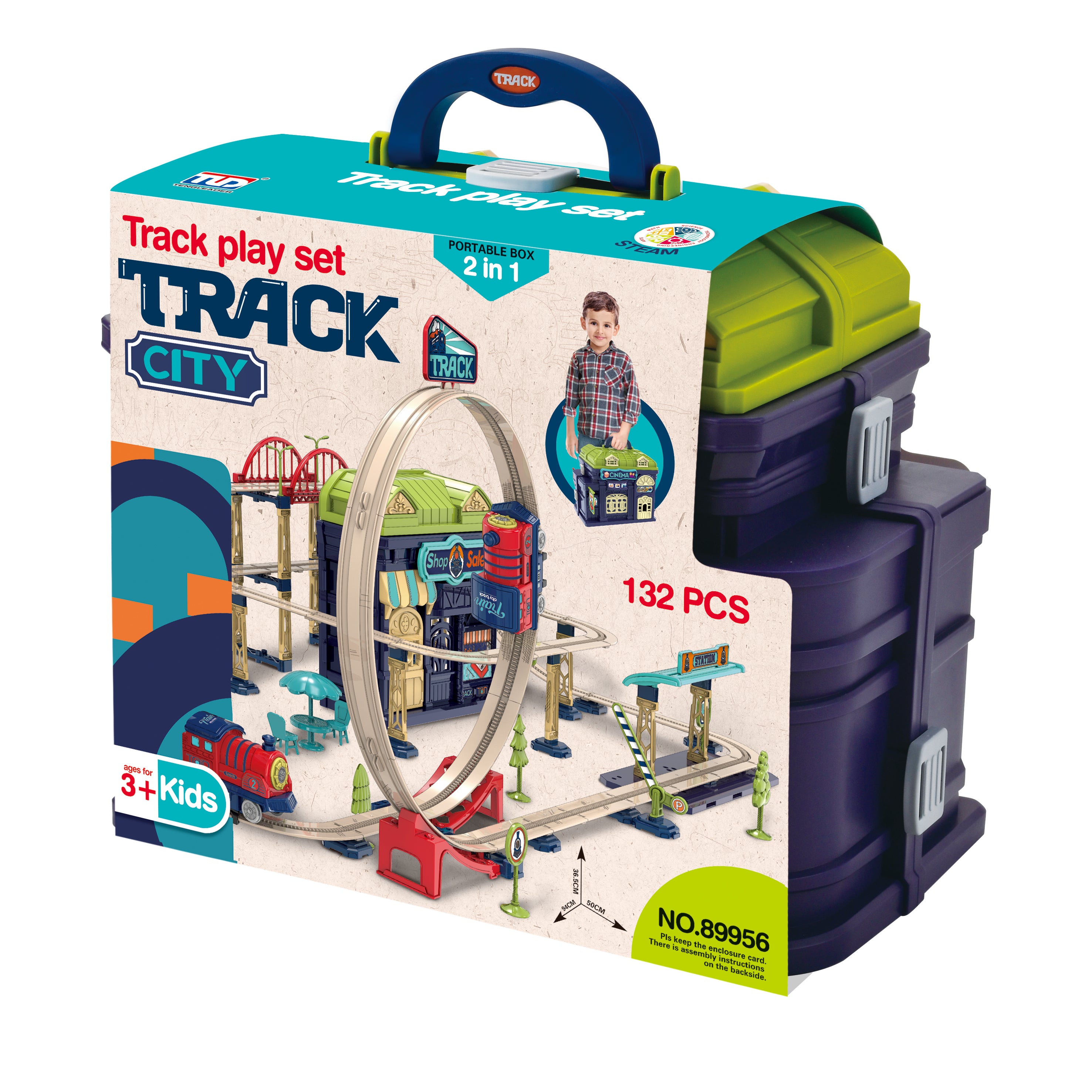 Train Box Set Large(132 pieces)