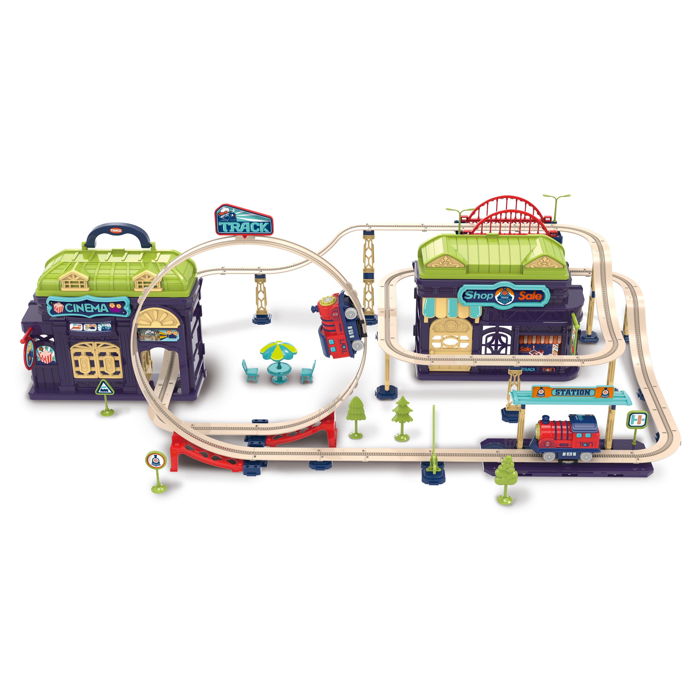 Train Box Set Large(132 pieces)