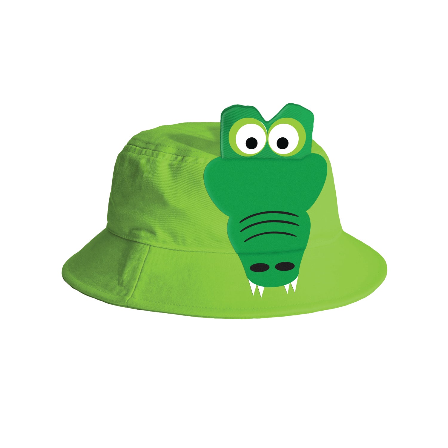 Kid's Bucket Hat - Crocodile Green - Wilmot Harvey