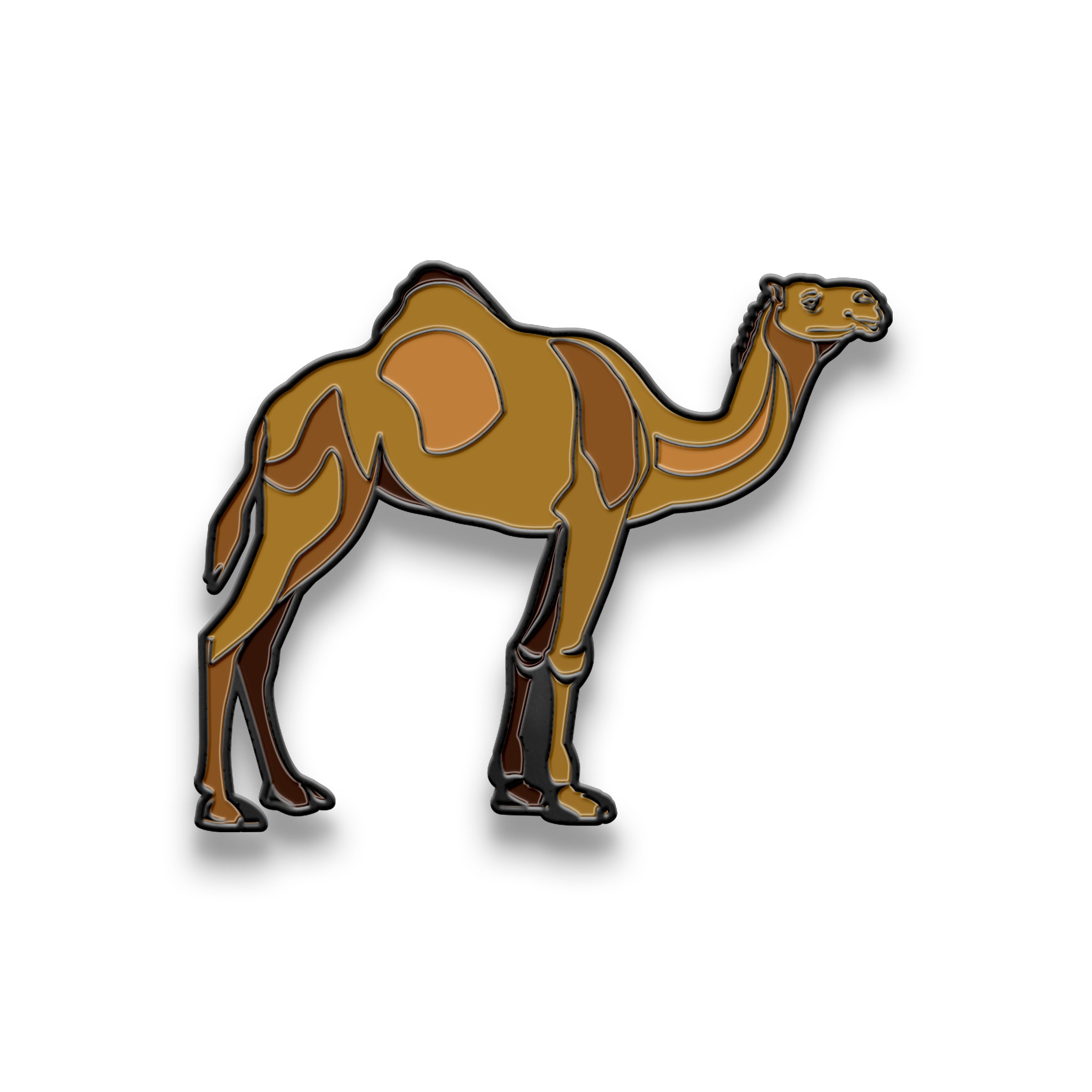 Hat Badge - Camel - Wilmot Harvey