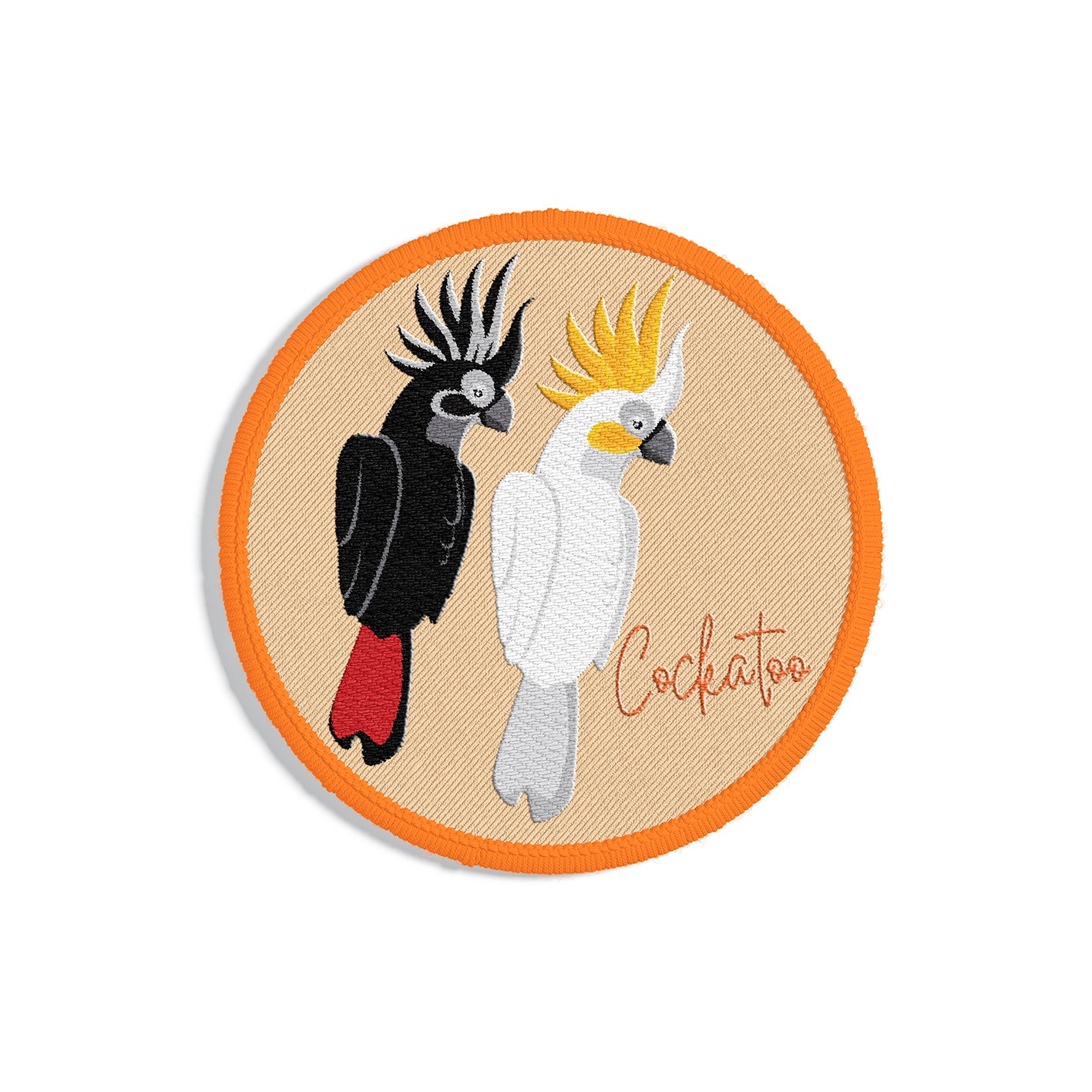 Woven Patch - Cockatoo - Wilmot Harvey