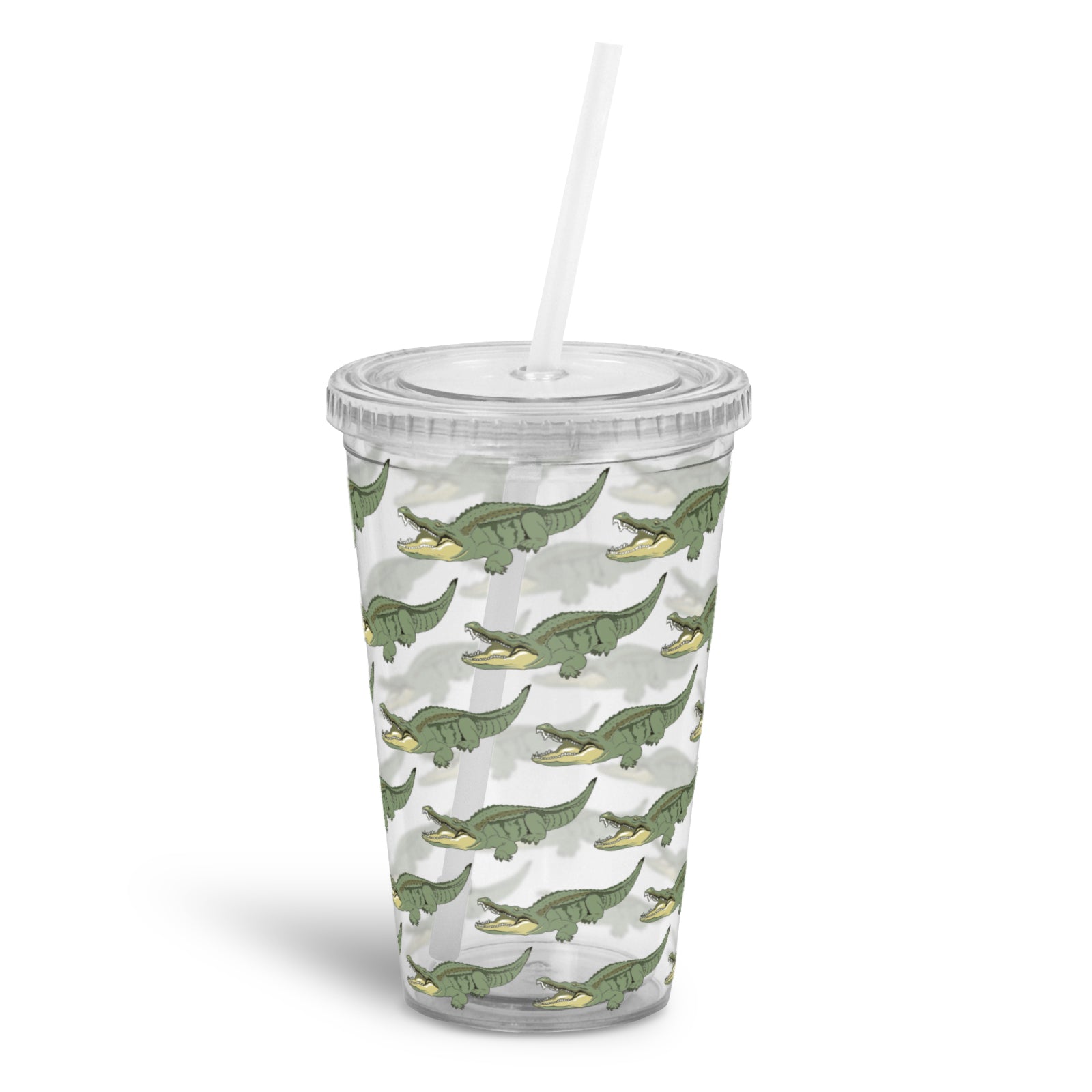 Reusable Cup and Straw - Crocodile - Wilmot Harvey