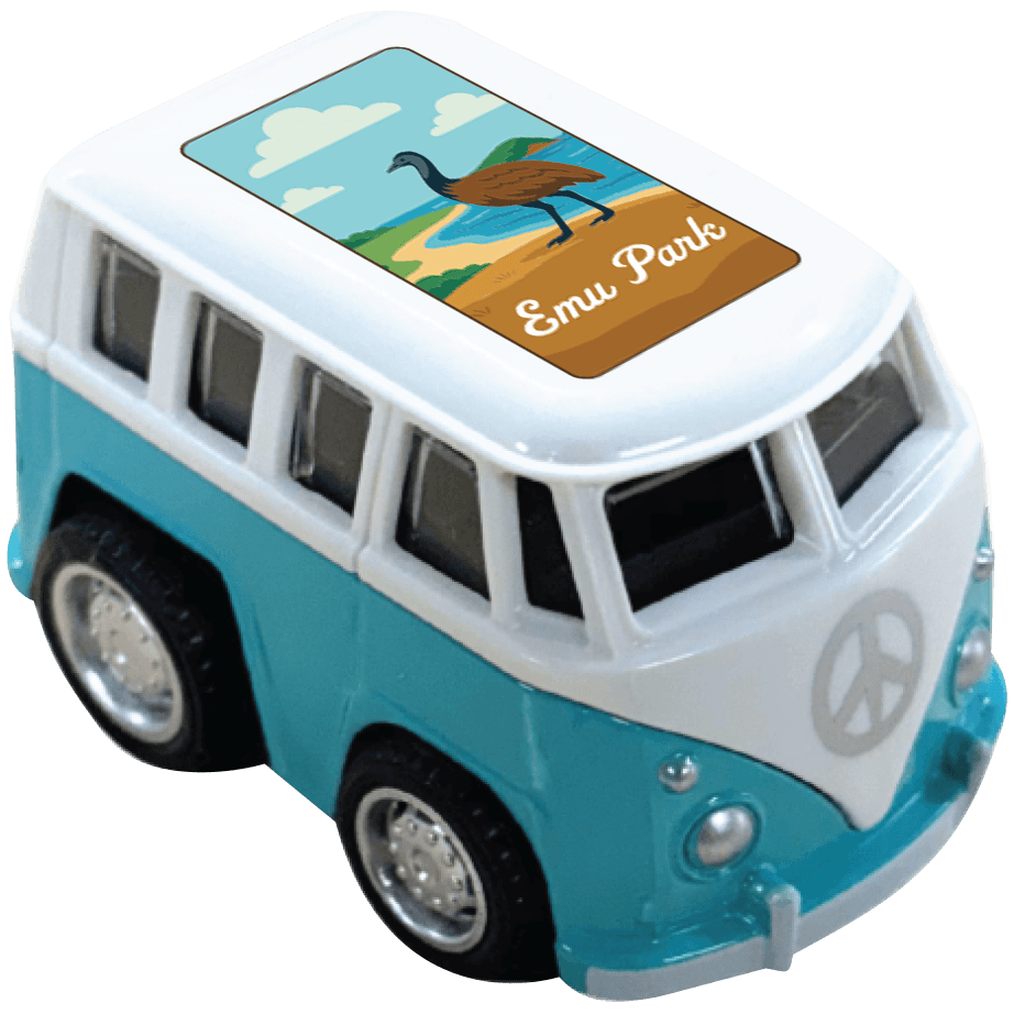 Diecast Pullback Kombi Van - Emu Park