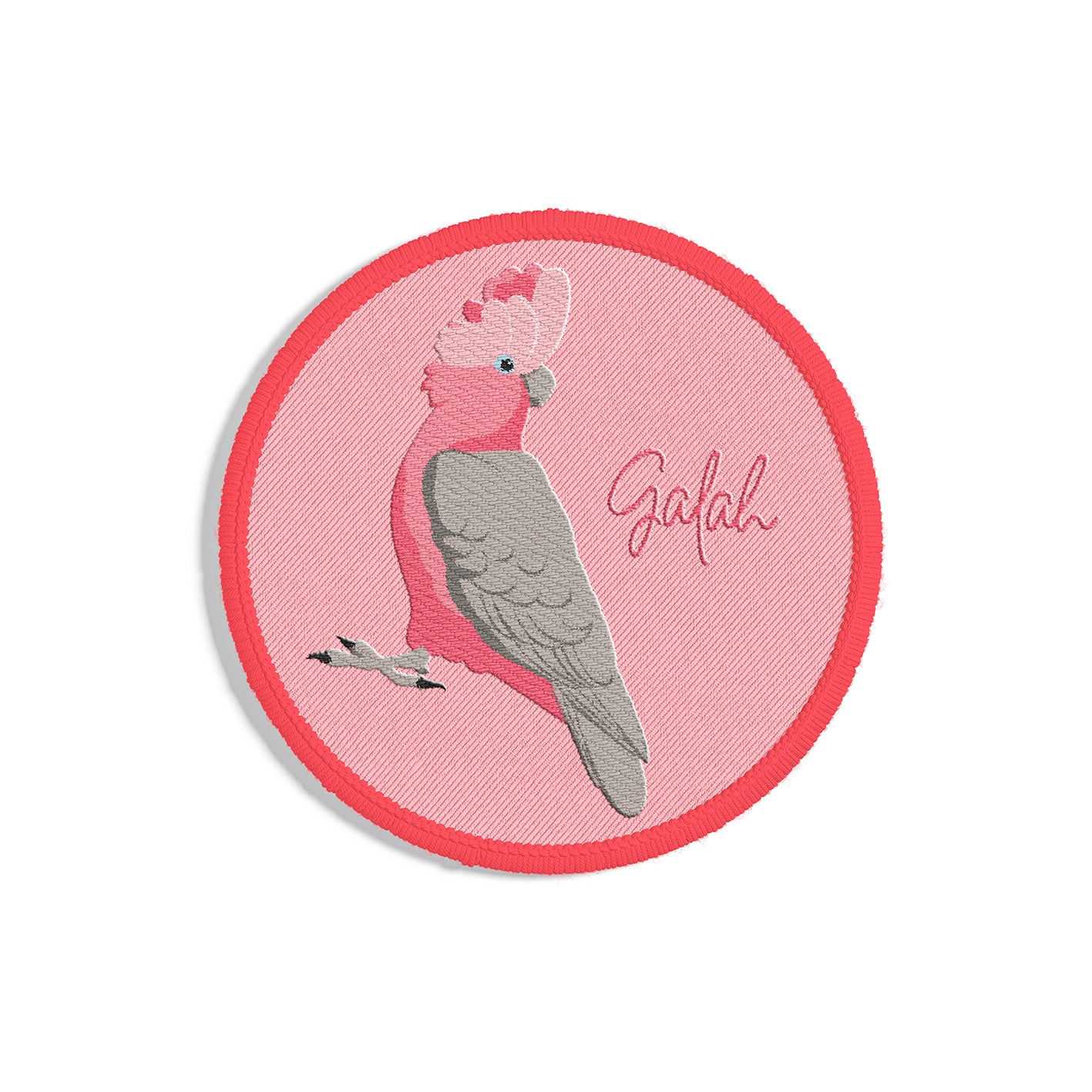 Woven Patch - Galah - Wilmot Harvey