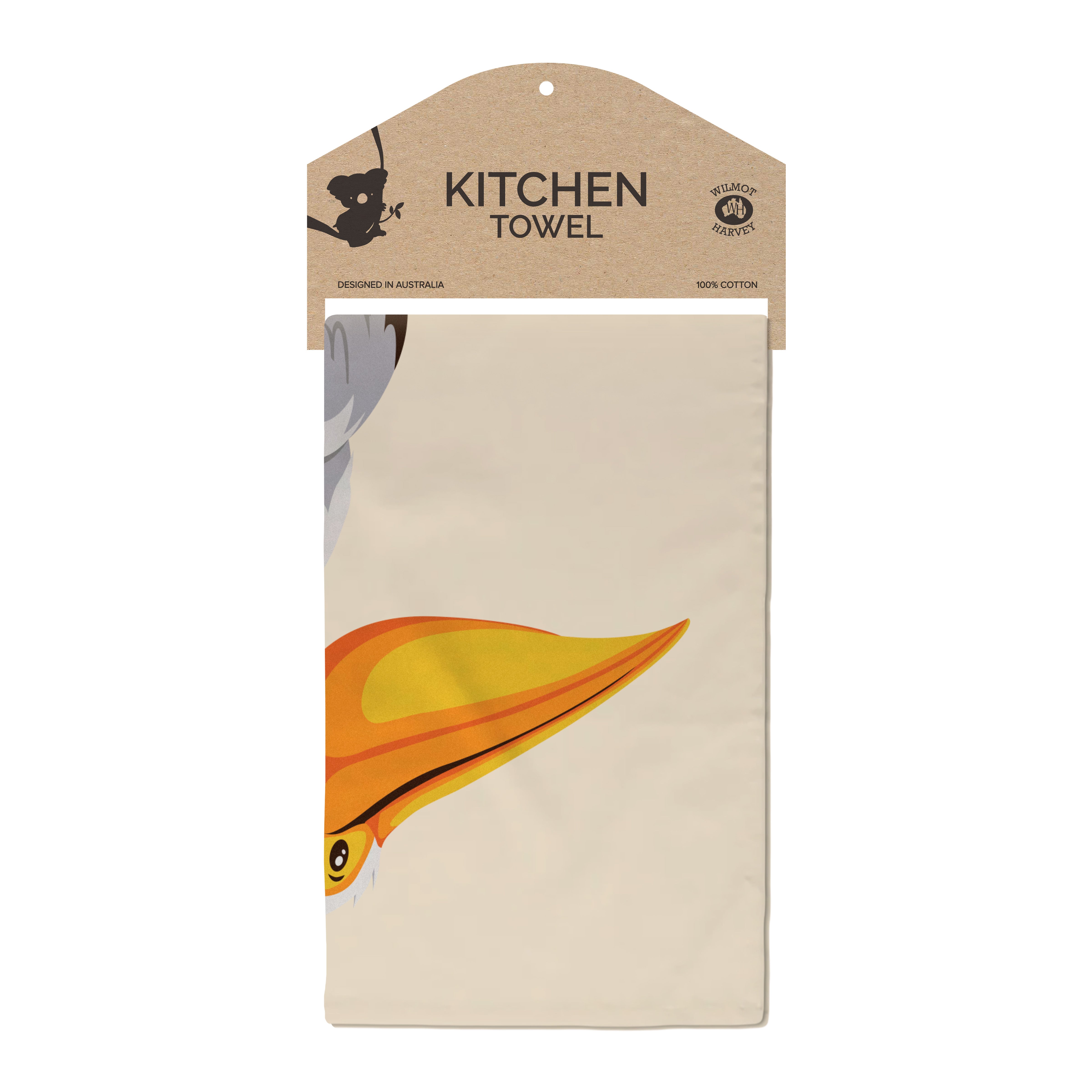 Tea Towel - Pelican