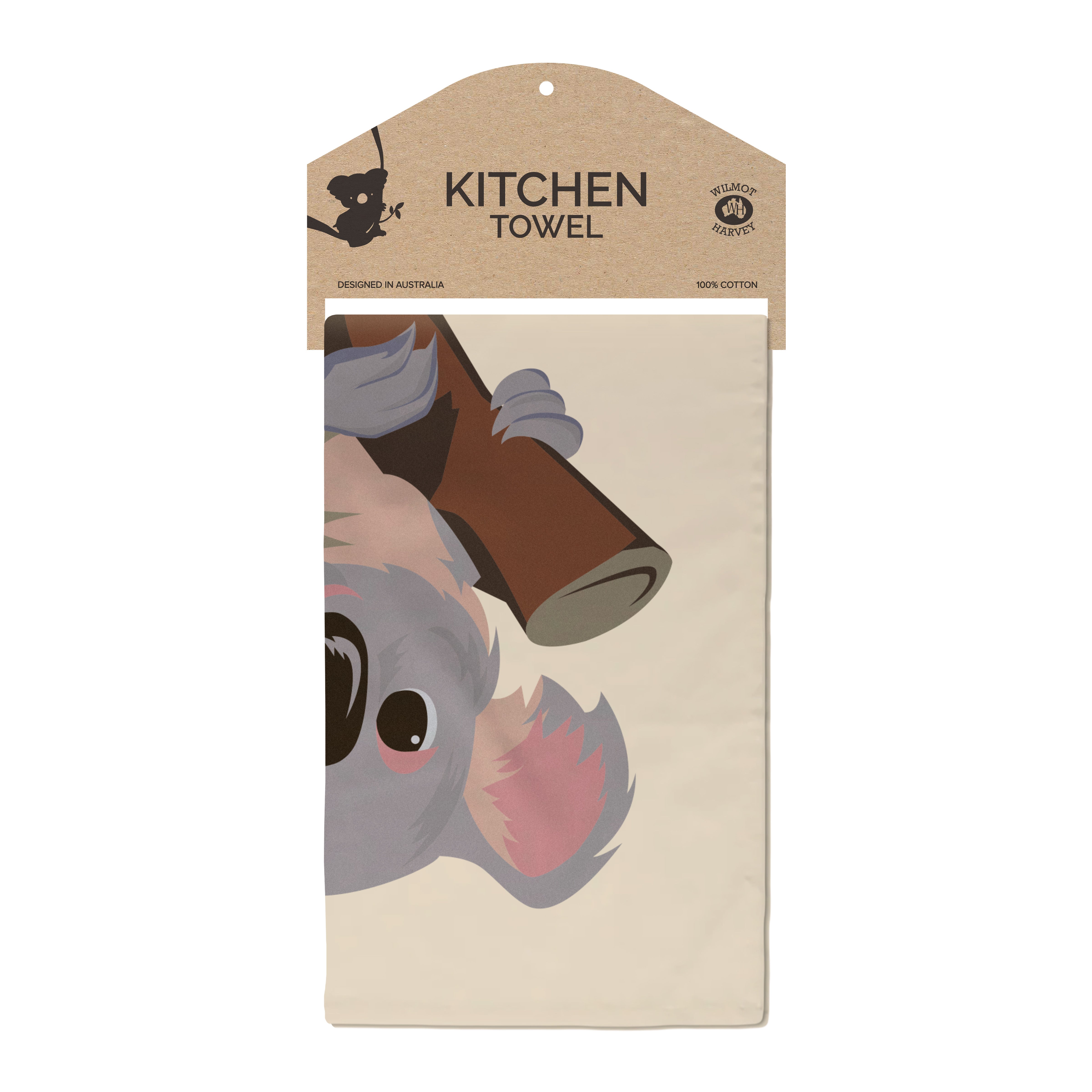 Tea Towel - Koala - Wilmot Harvey