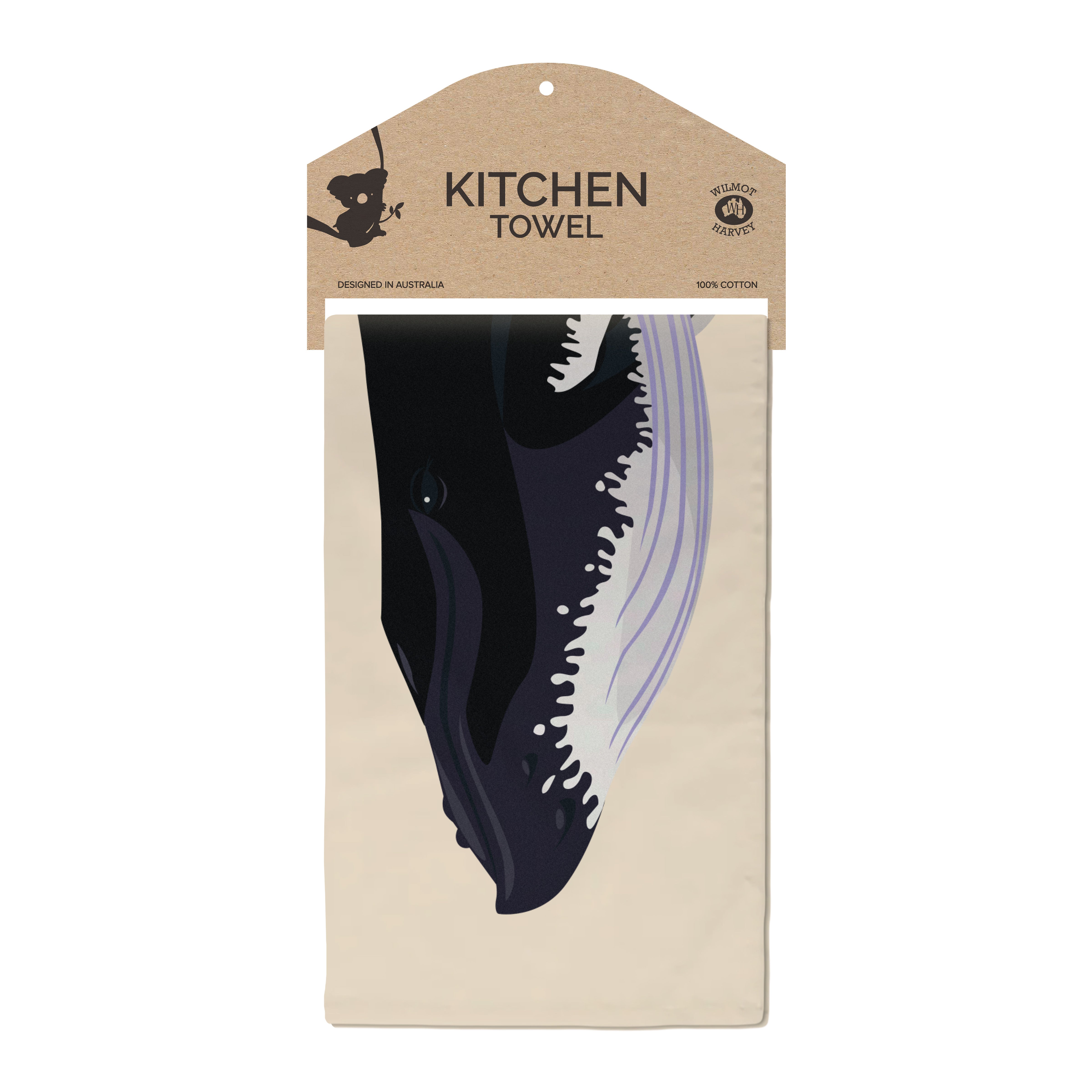 Tea Towel - Humpback Whale