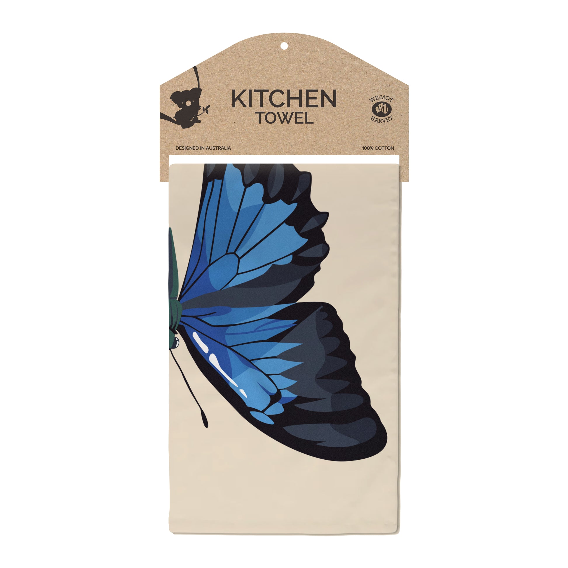 Tea Towel - Ulysses Butterfly - Wilmot Harvey