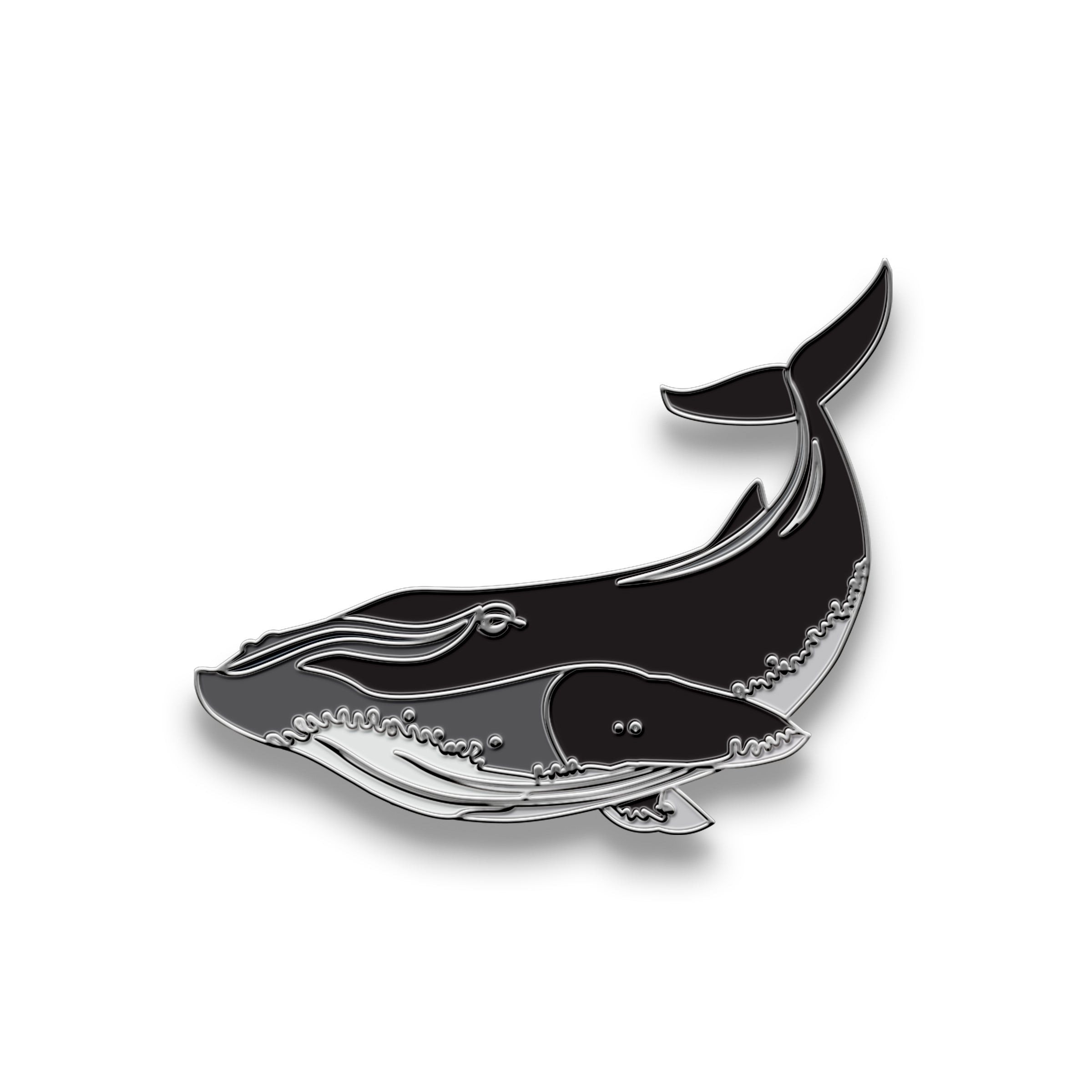 Hat Badge - Humpback Whale