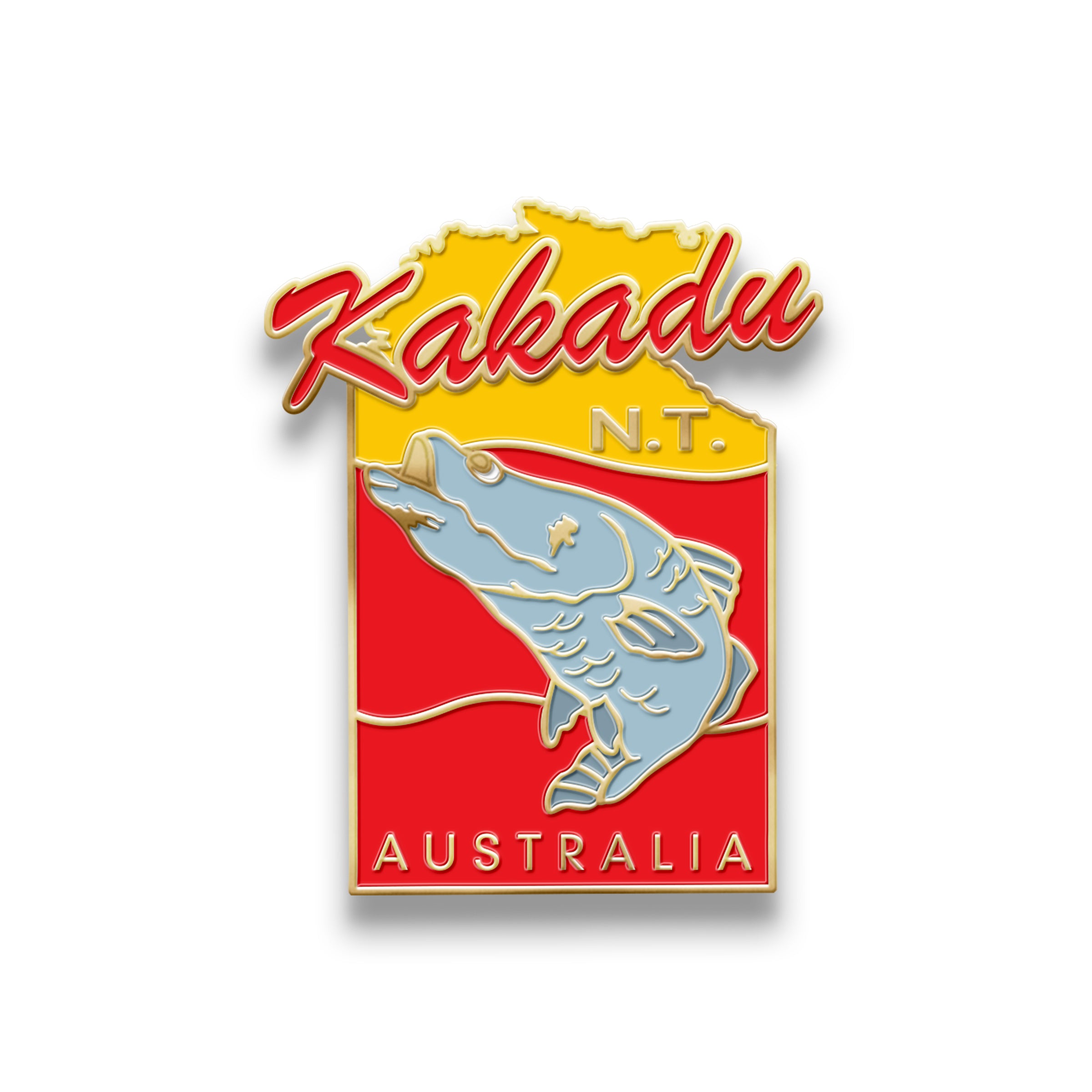Hat Badge - Kakadu Barramundi