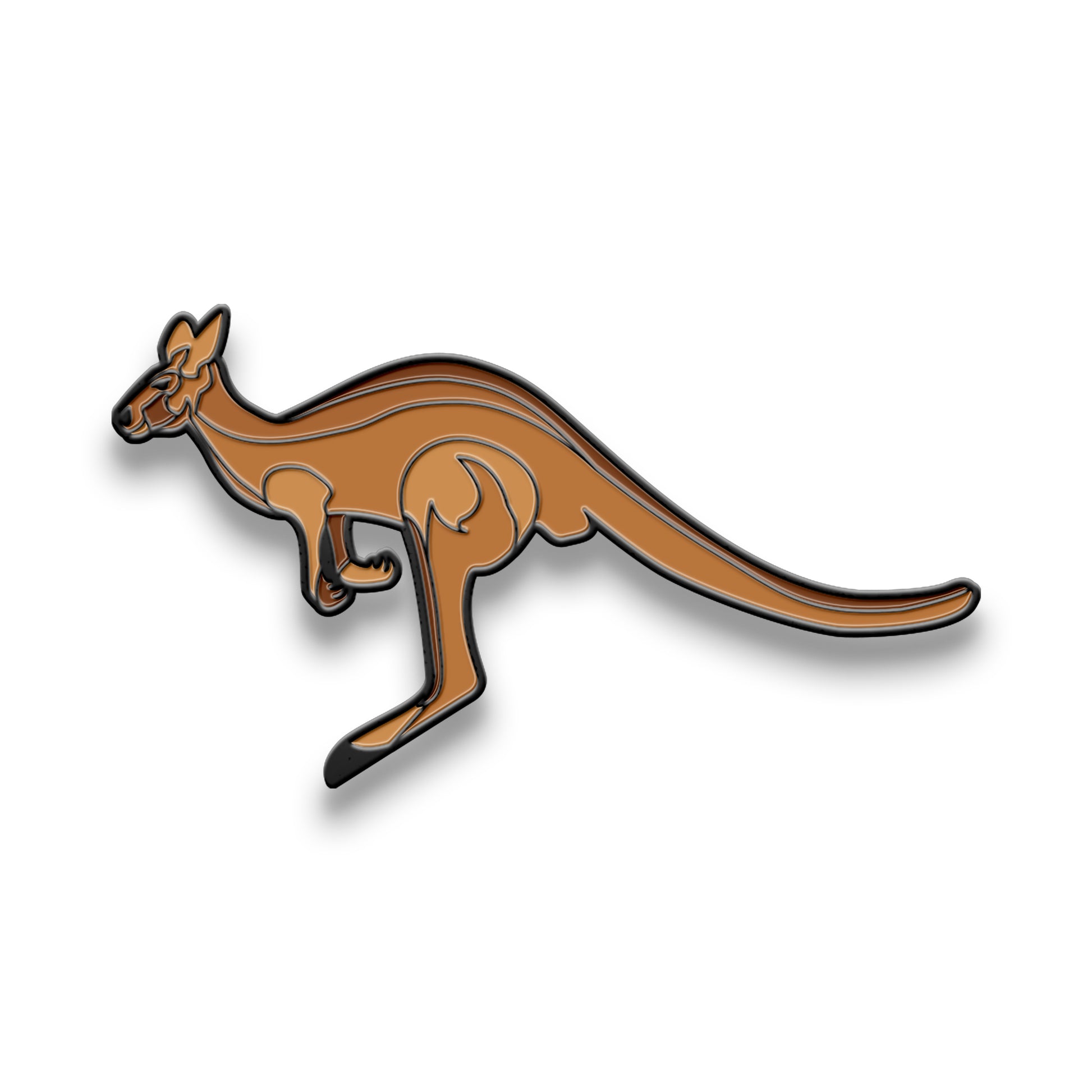 Hat Badge - Kangaroo - Wilmot Harvey