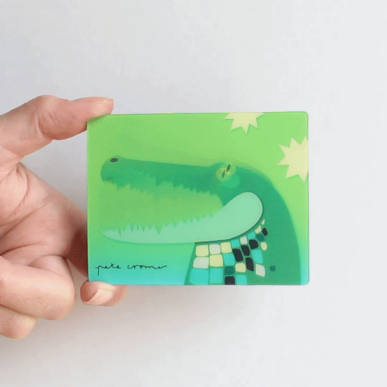 Pete Cromer 3D Magnet - Crocodile - Wilmot Harvey