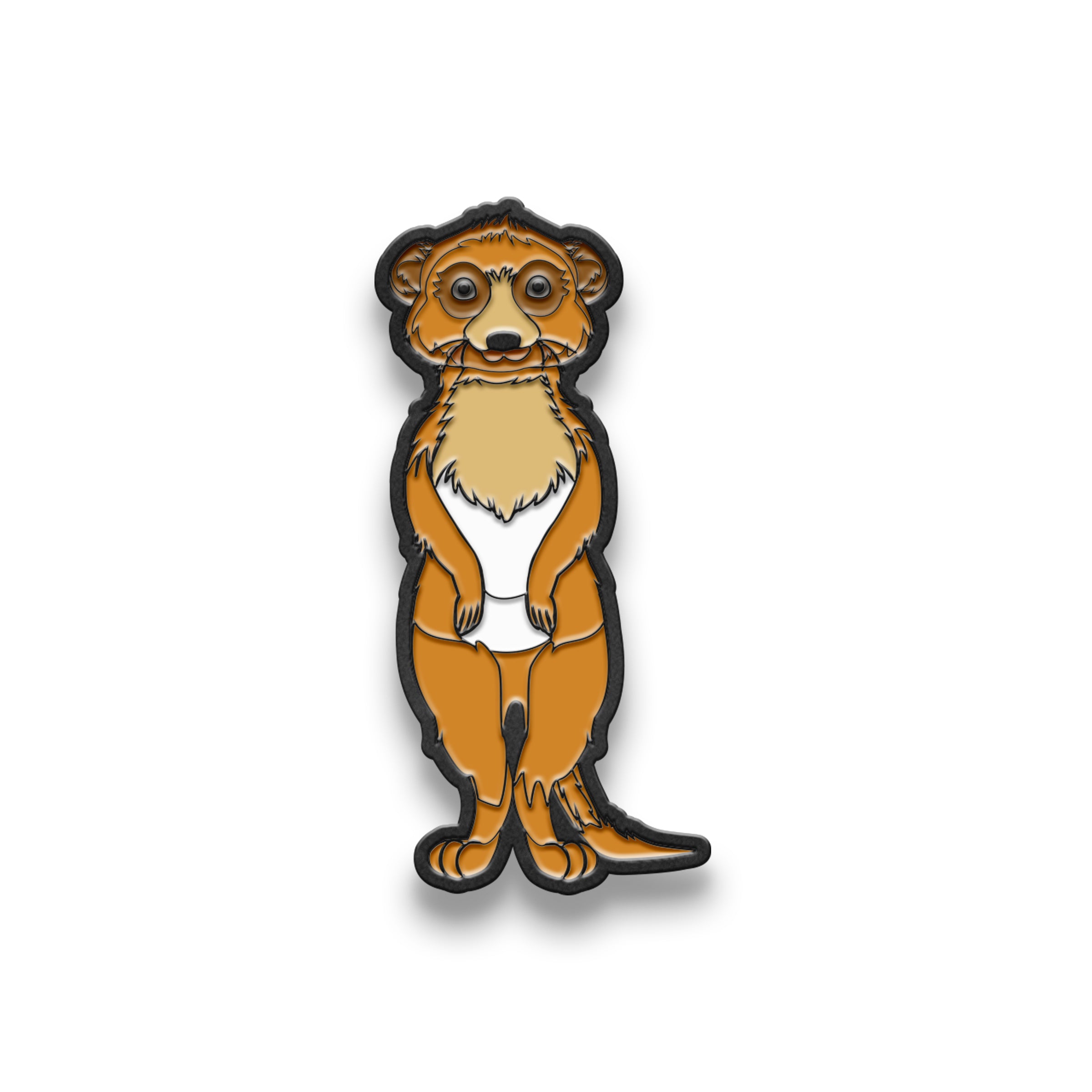 Hat Badge - Meerkat