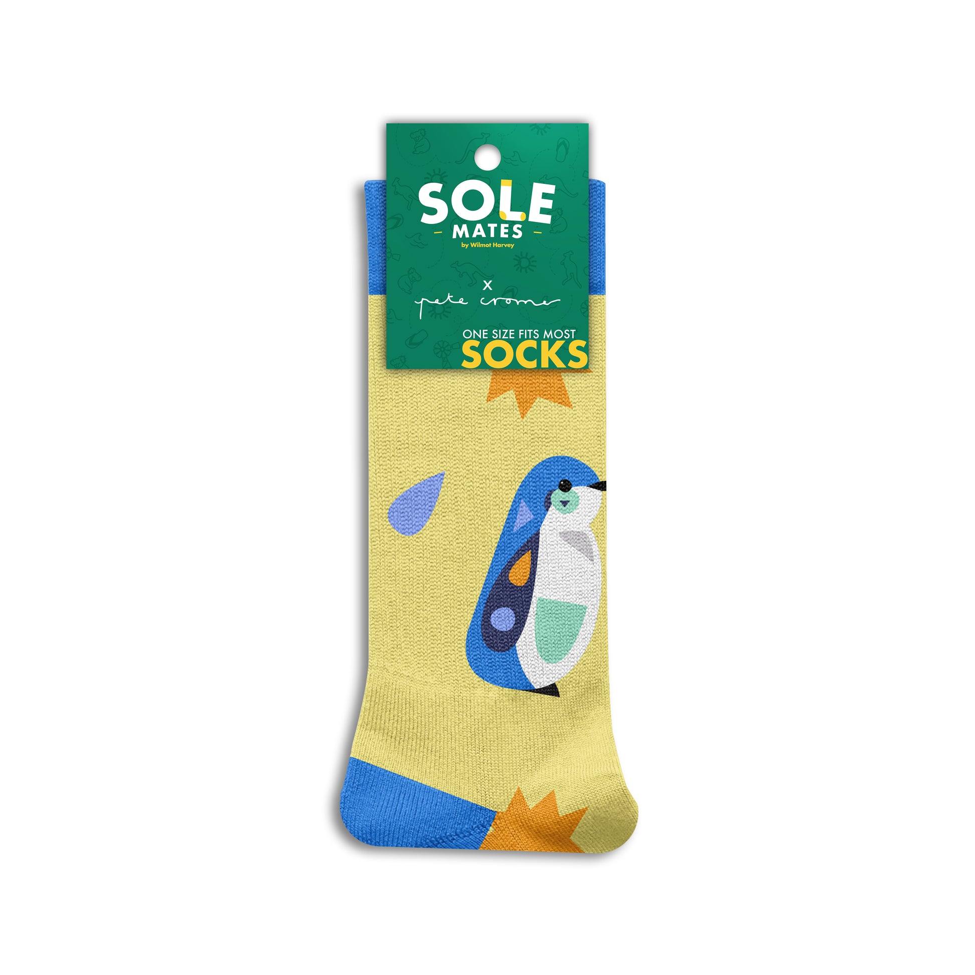 Pete Cromer x Sole Mates Socks - Penguin - Wilmot Harvey