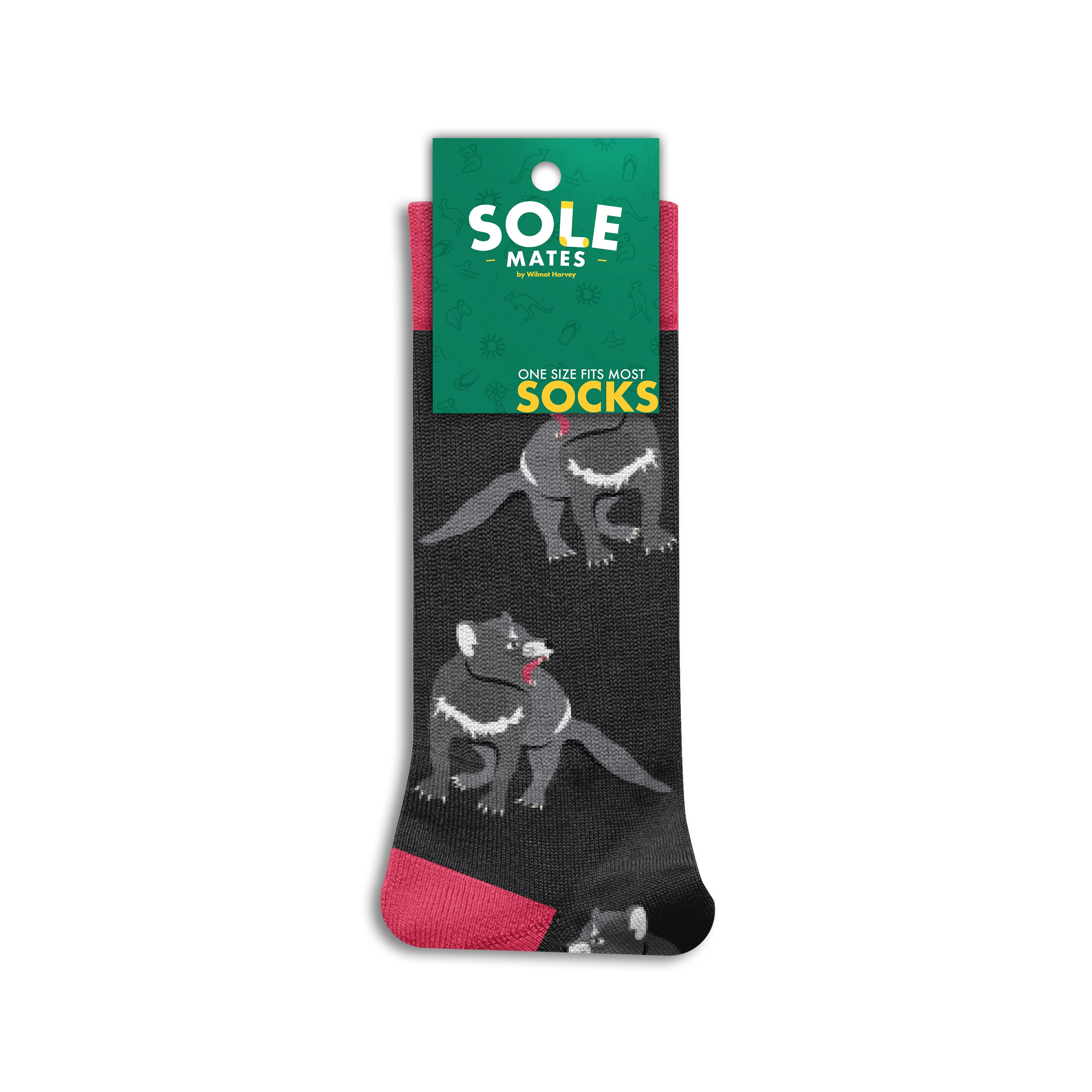 Sole Mates Socks - Tasmanian Devil - Wilmot Harvey