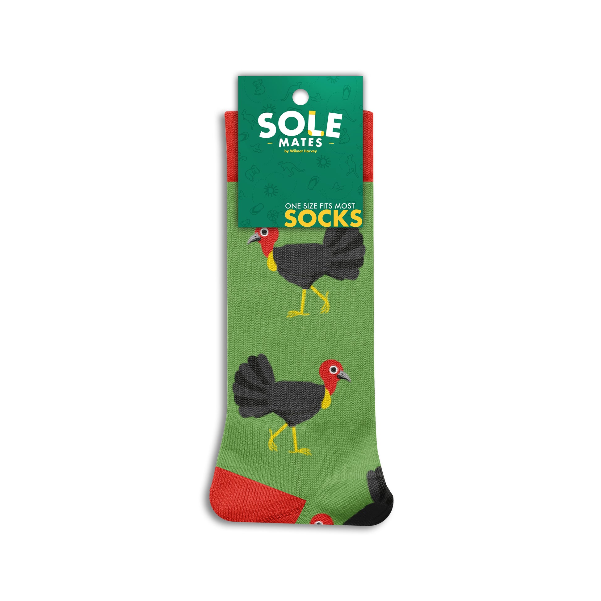 Sole Mates Socks - Brush Turkey - Wilmot Harvey