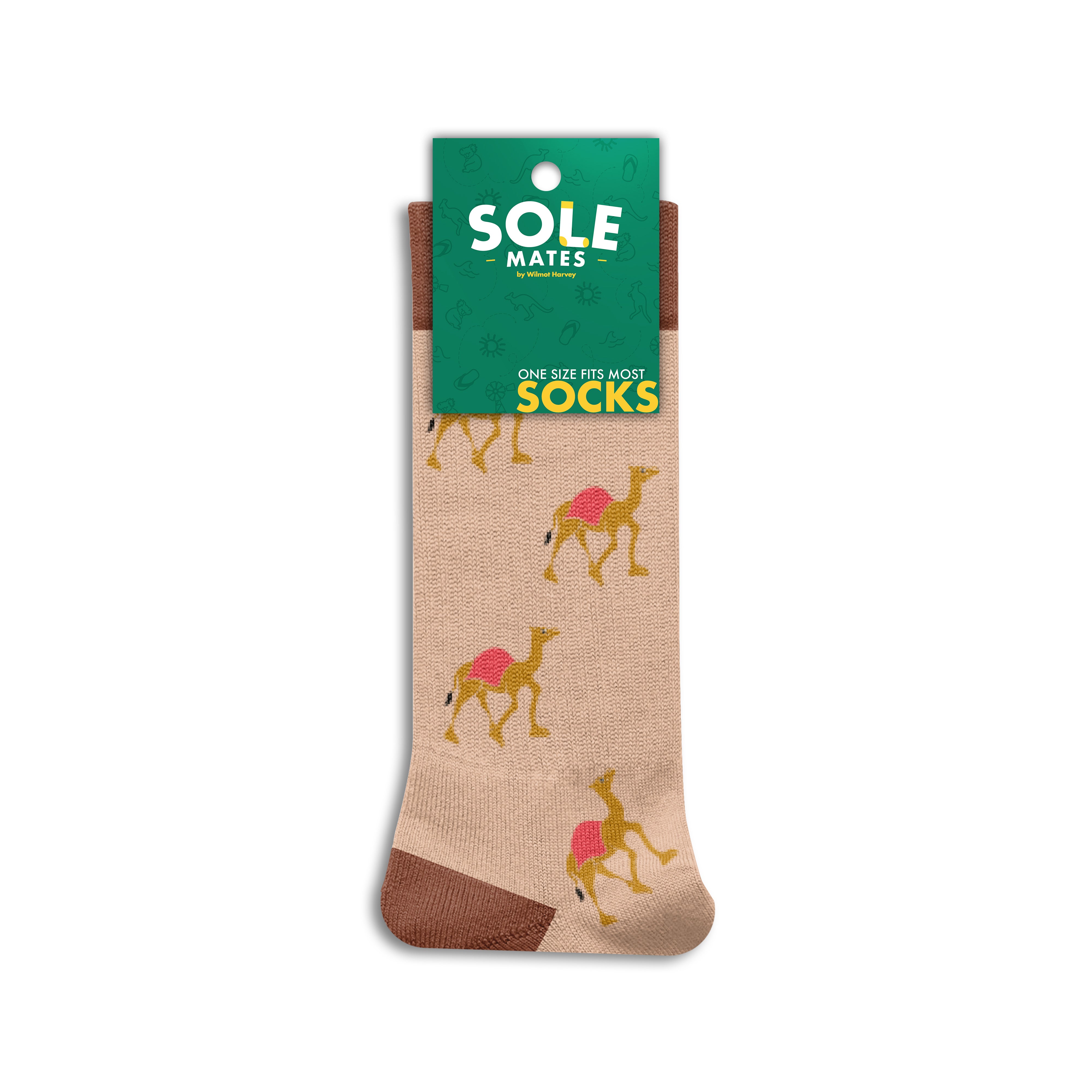 Sole Mates Socks - Camel Cream - Wilmot Harvey