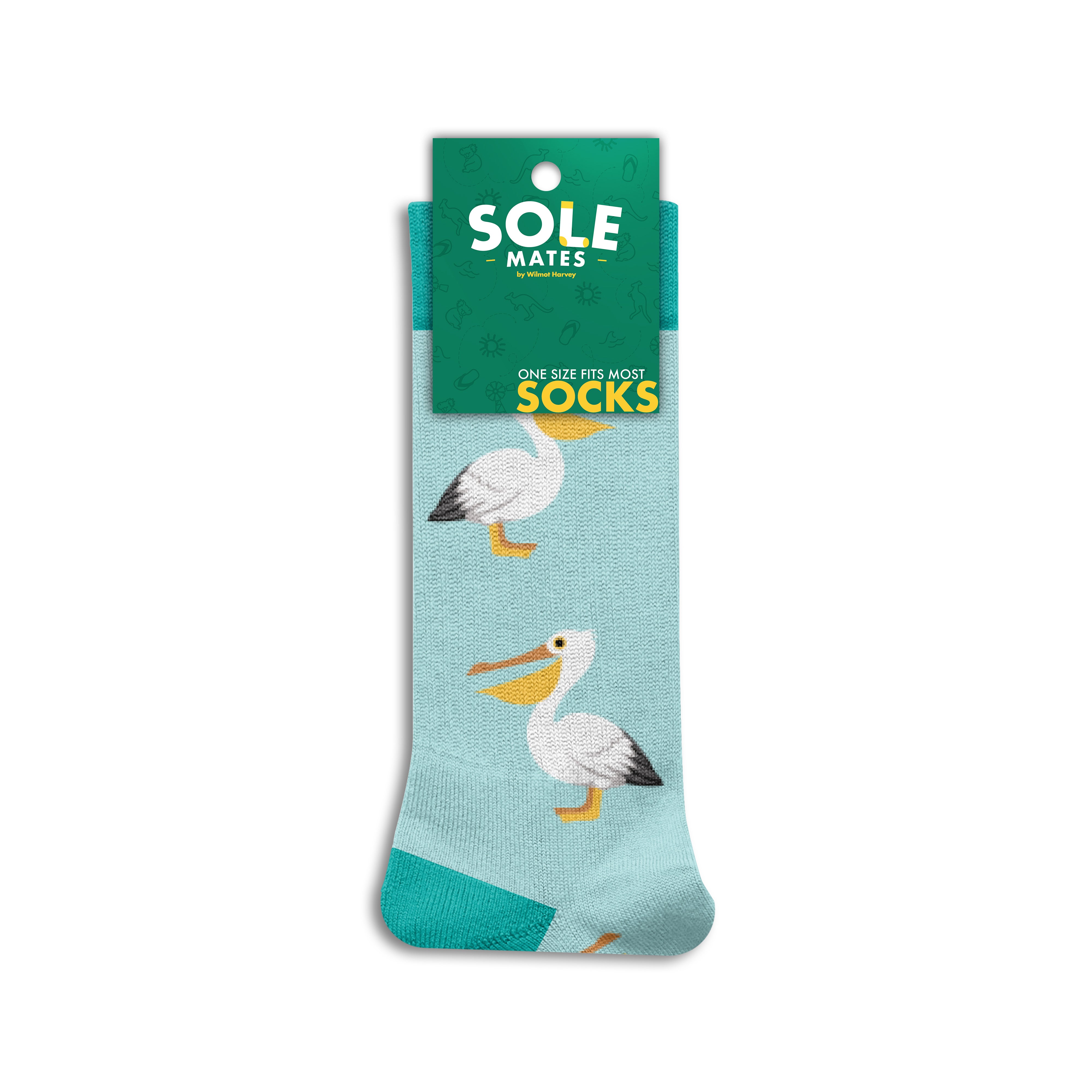 Sole Mates Socks - Pelican - Wilmot Harvey