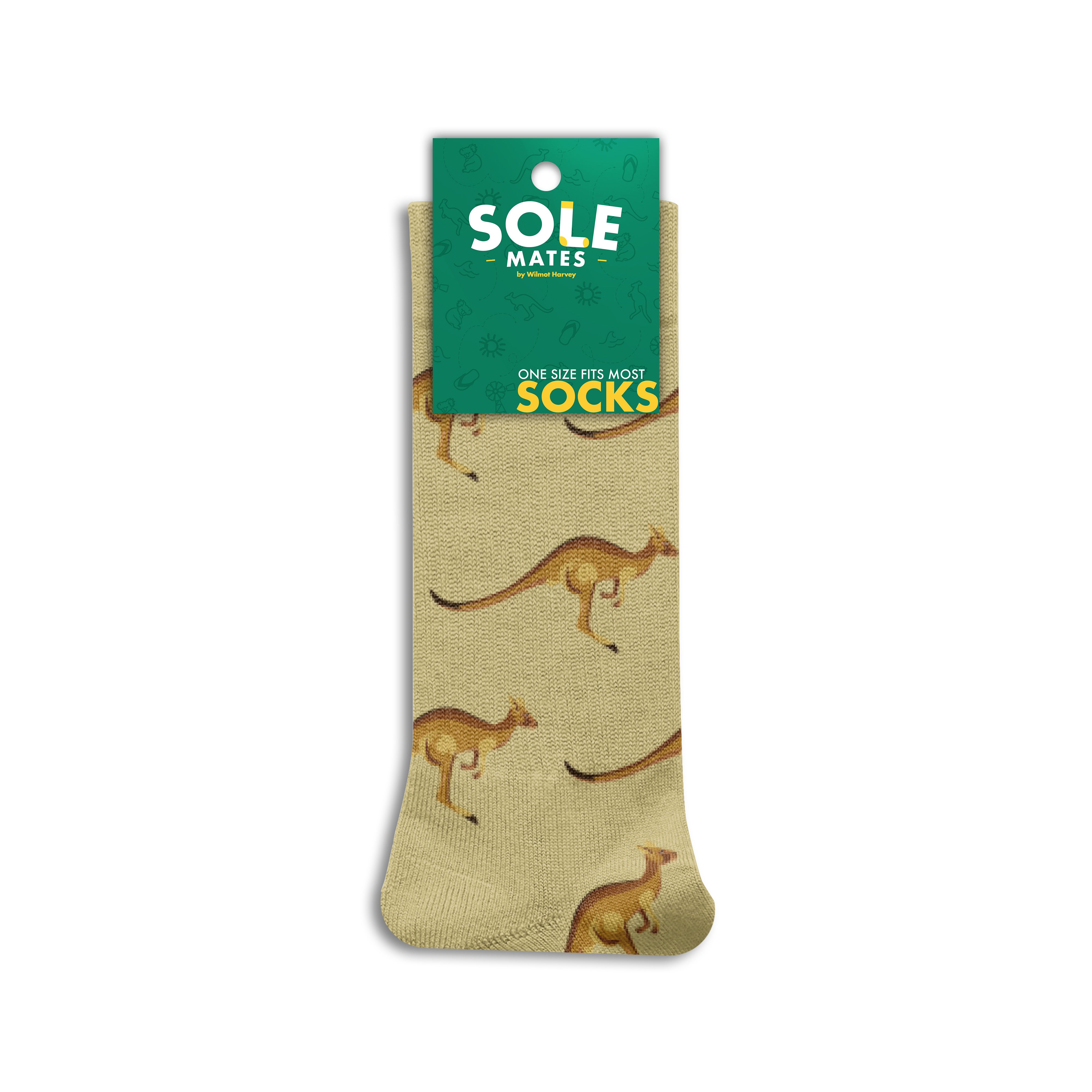 Sole Mates Socks - Kangaroo Beige - Wilmot Harvey