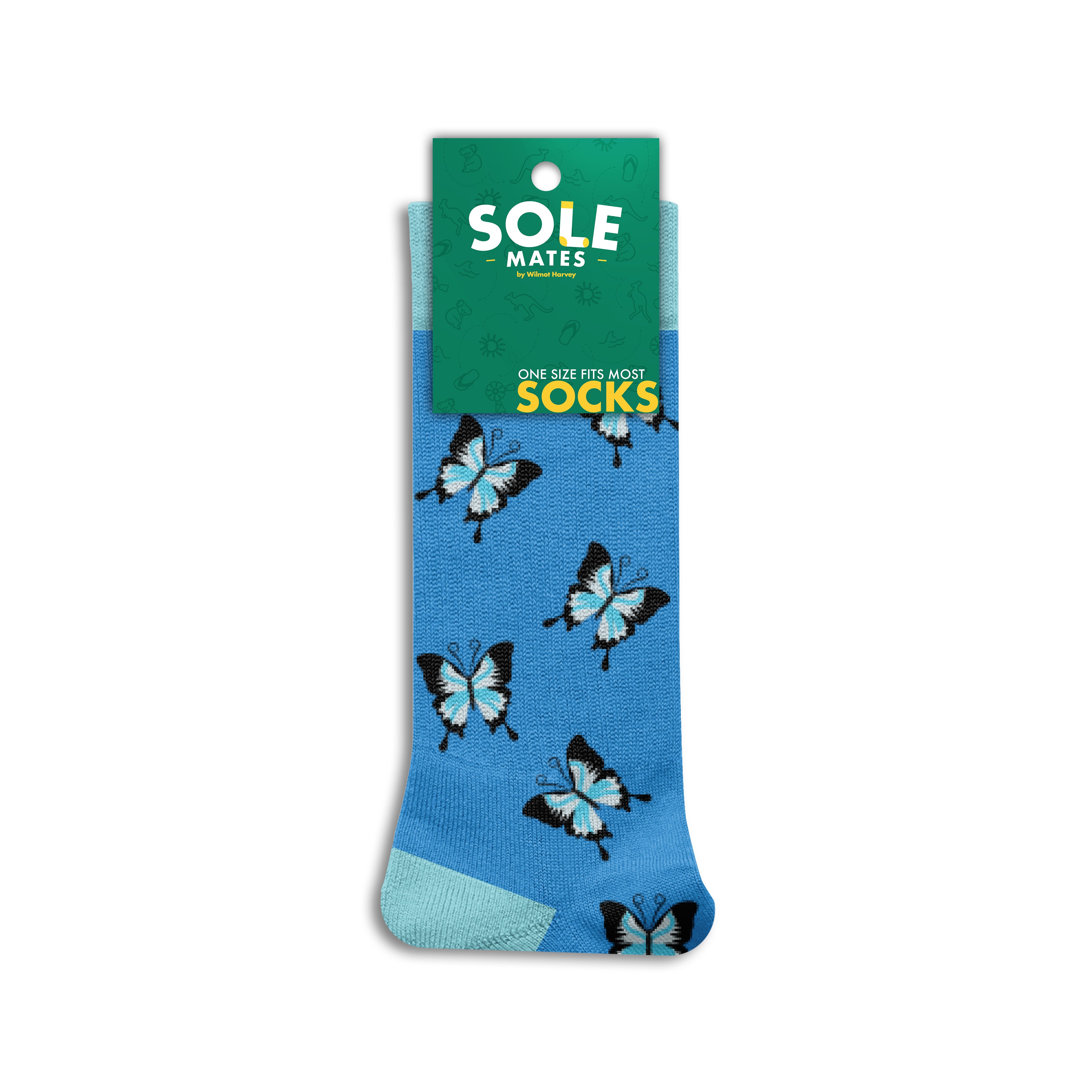 Sole Mates Socks - Ulysses Butterfly - Wilmot Harvey
