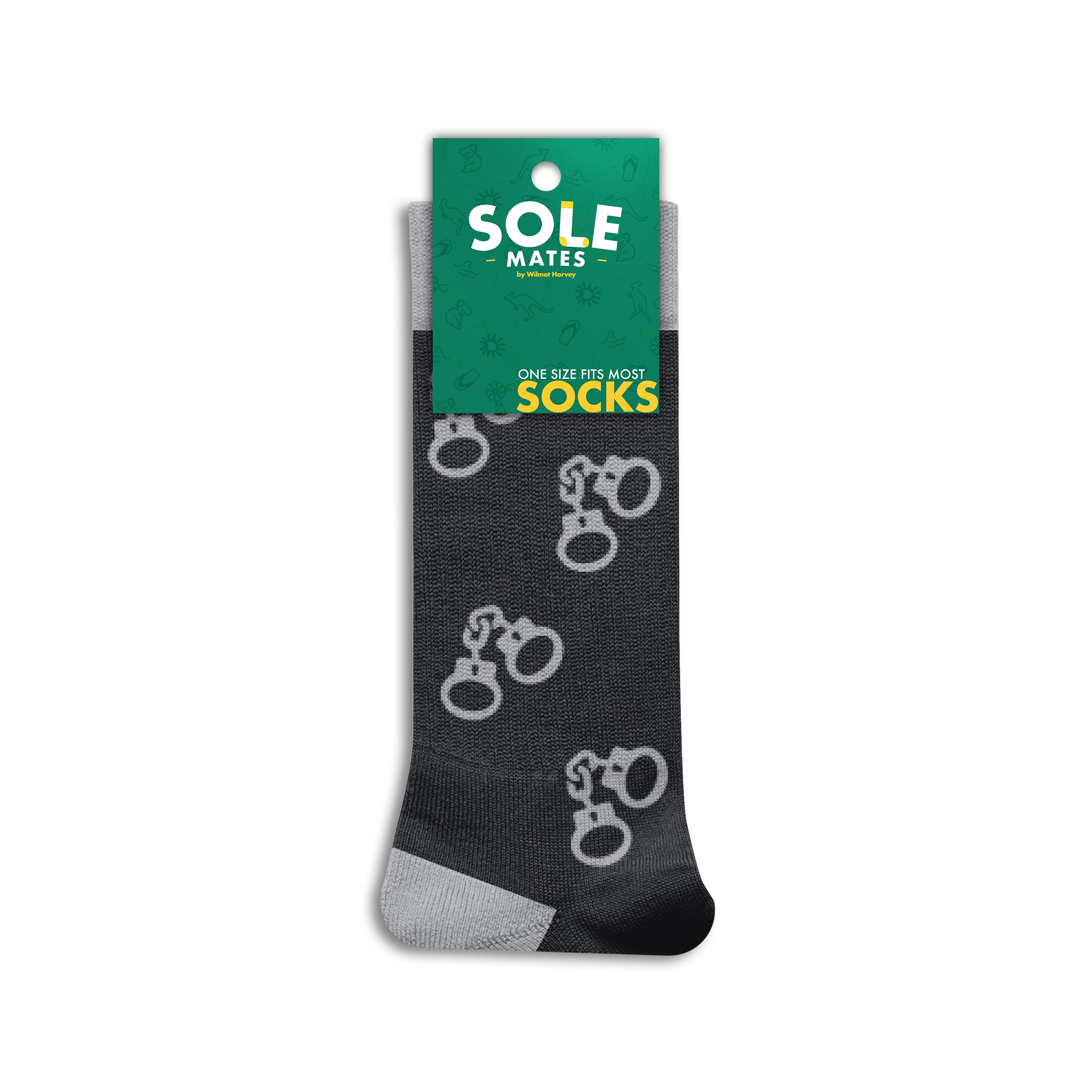 Sole Mates Socks - Handcuffs - Wilmot Harvey
