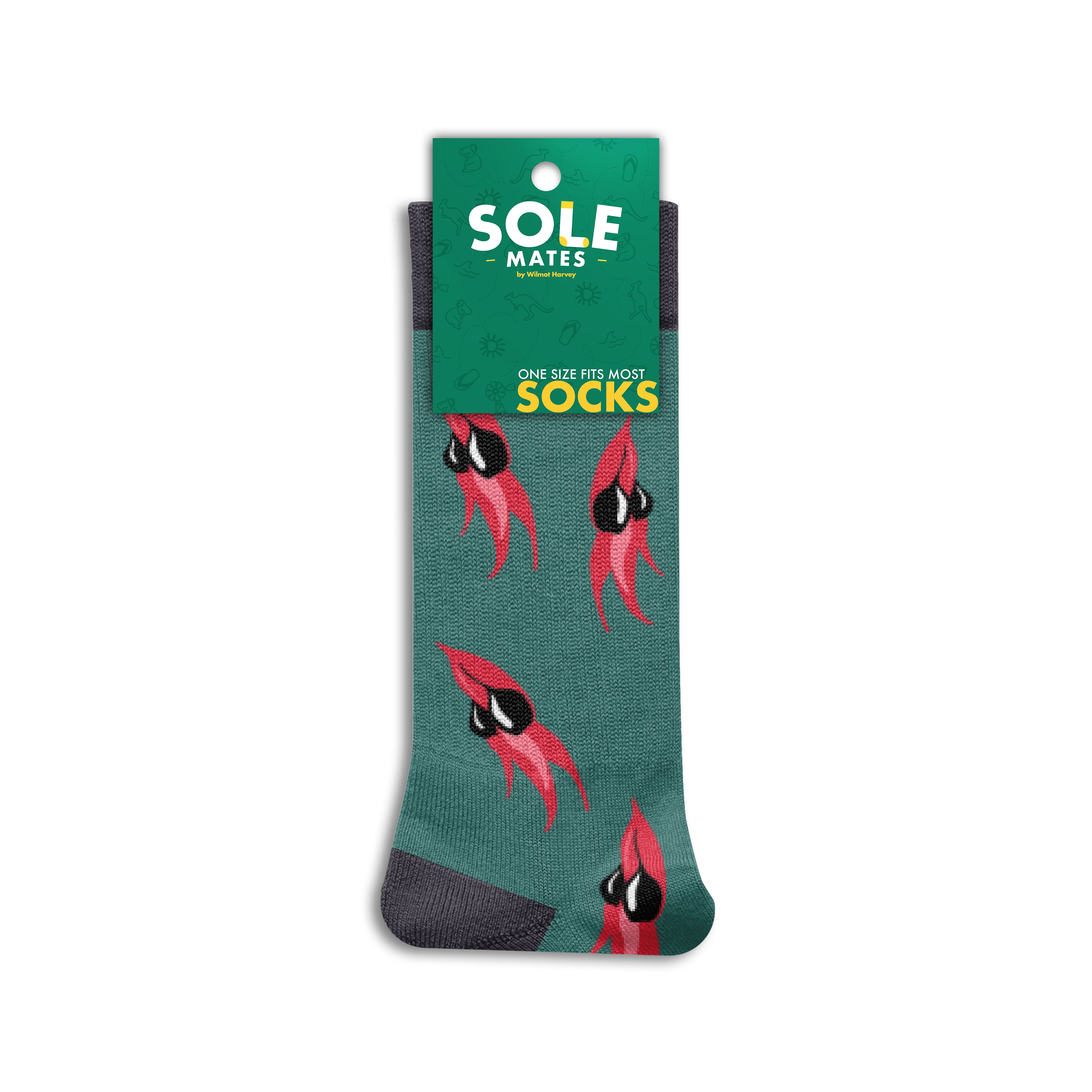 Sole Mates Socks - Sturt Pea - Wilmot Harvey