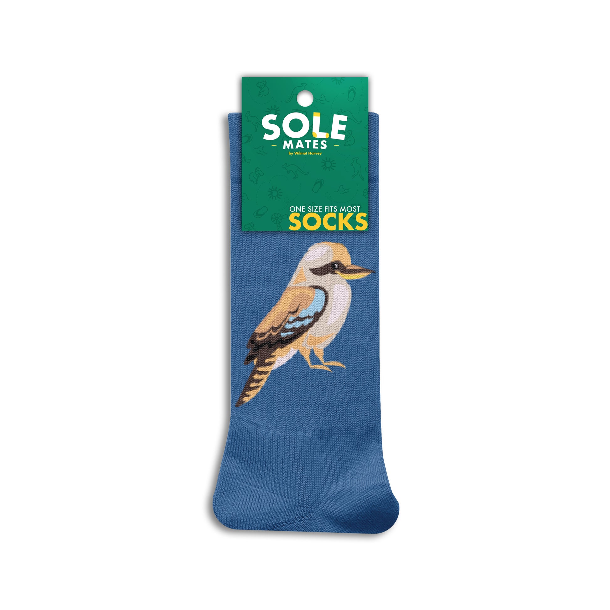 Sole Mates Socks - Large Kookaburra - Wilmot Harvey
