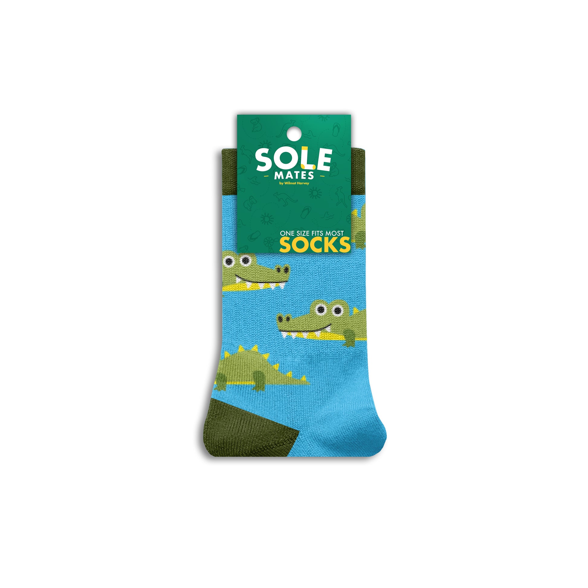 Sole Mates Socks - Kid's Crocodile - Wilmot Harvey