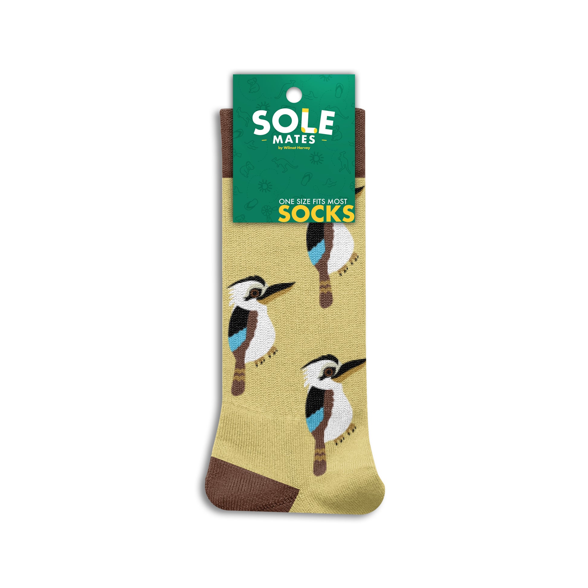 Sole Mates Socks - Kookaburra Tan - Wilmot Harvey