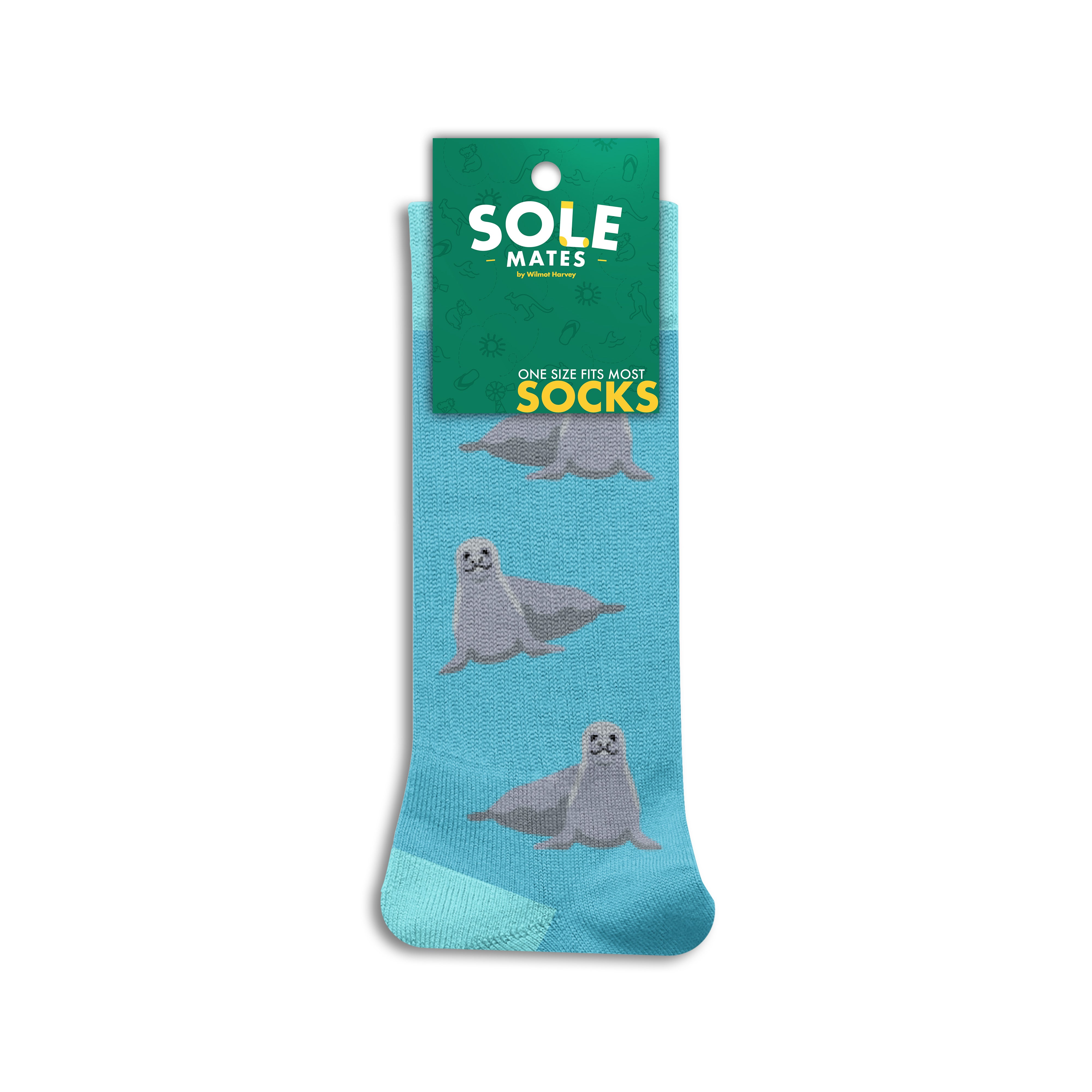 Sole Mates Socks - Seal