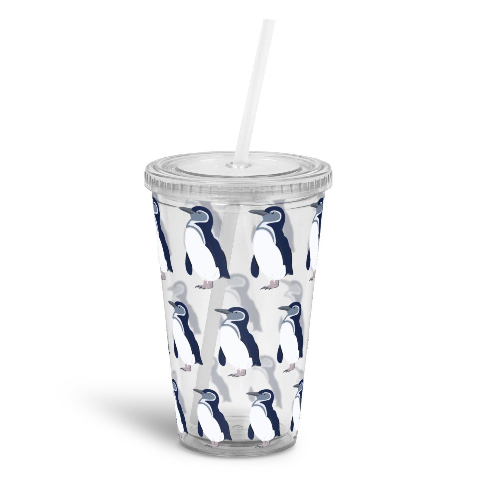 Reusable Cup and Straw - Penguin - Wilmot Harvey