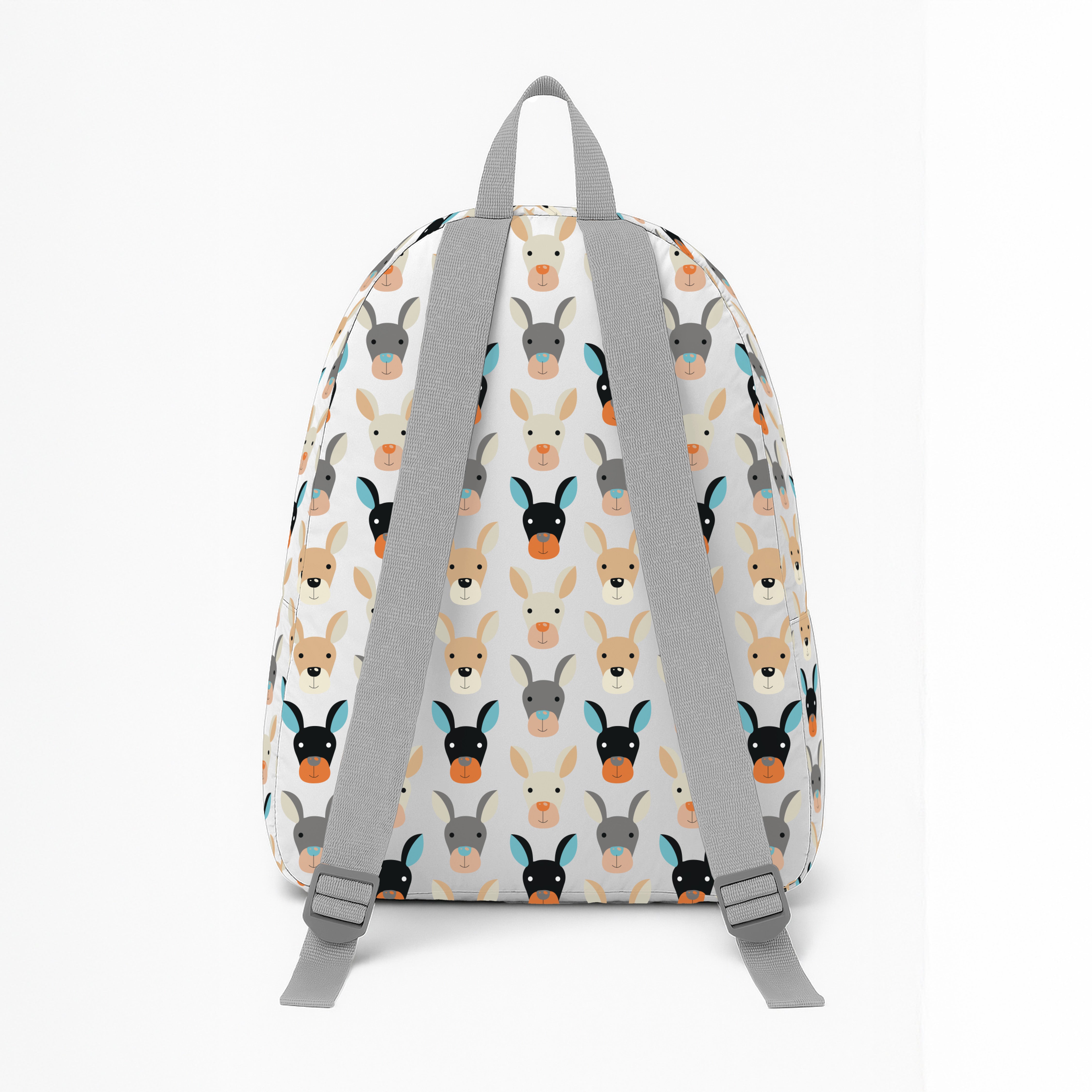 Fold-Up Backpack - Kangaroo Head