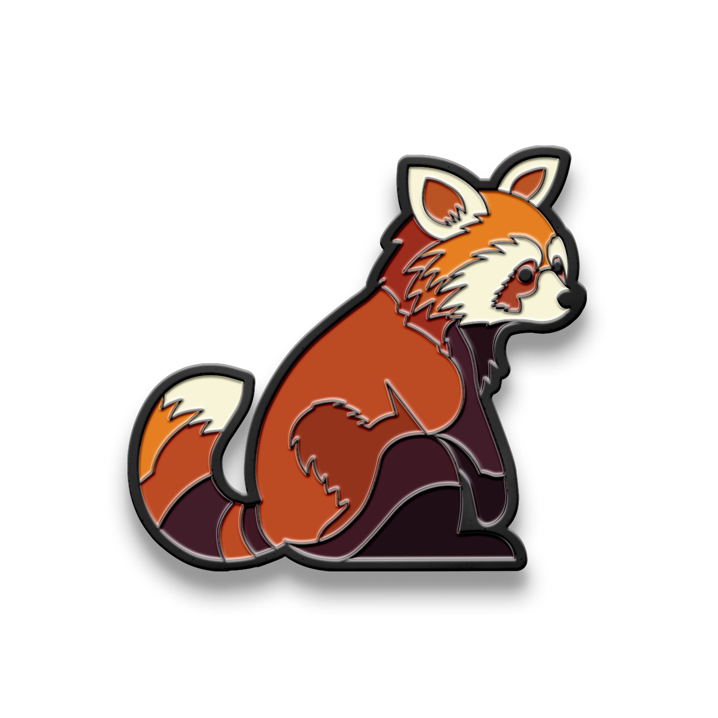 Hat Badge - Red Panda