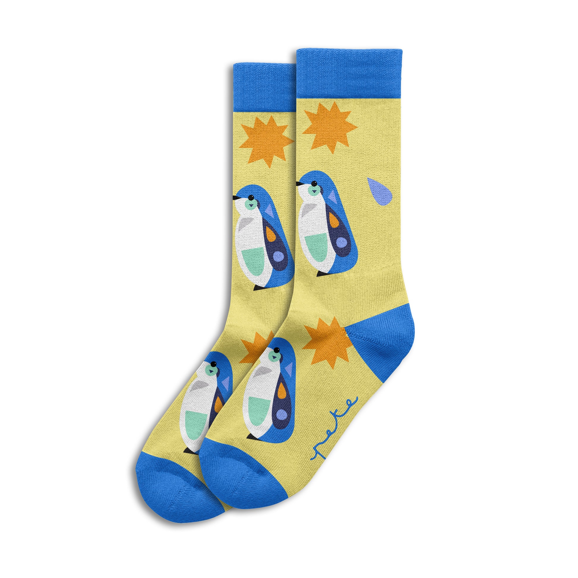 Pete Cromer x Sole Mates Socks - Penguin - Wilmot Harvey