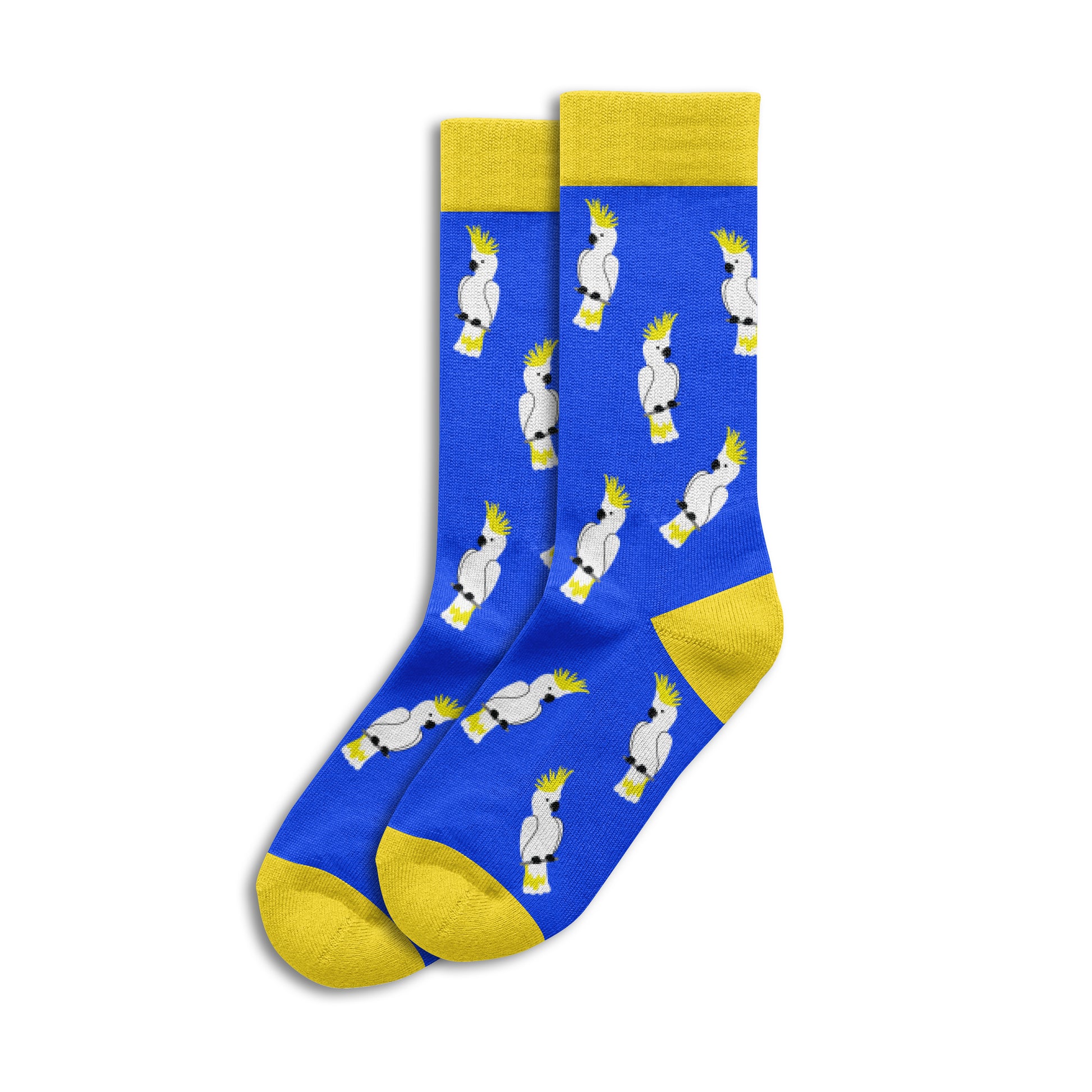 Sole Mates Socks - Cockatoo Blue - Wilmot Harvey