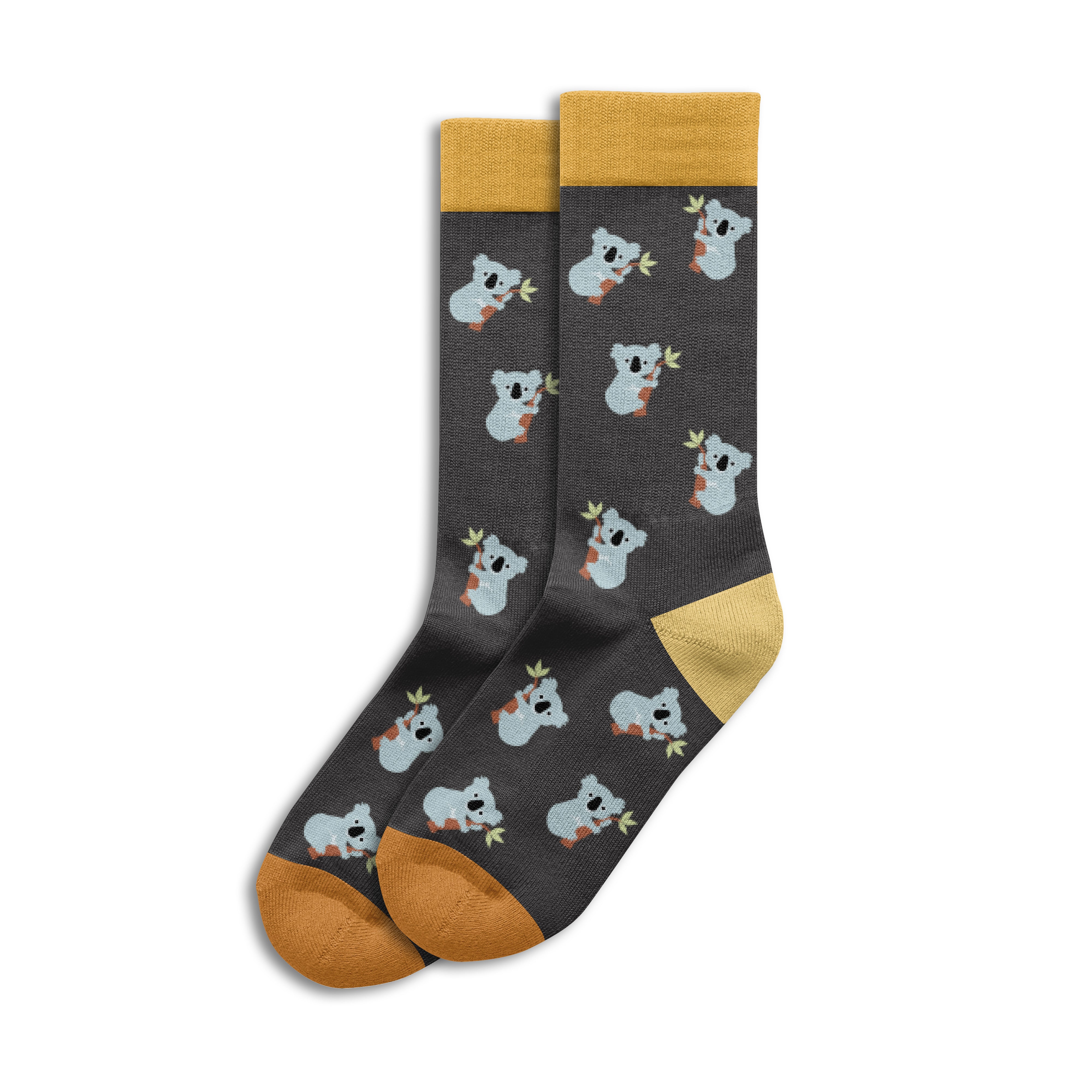 Sole Mates Socks - Koala Brown - Wilmot Harvey