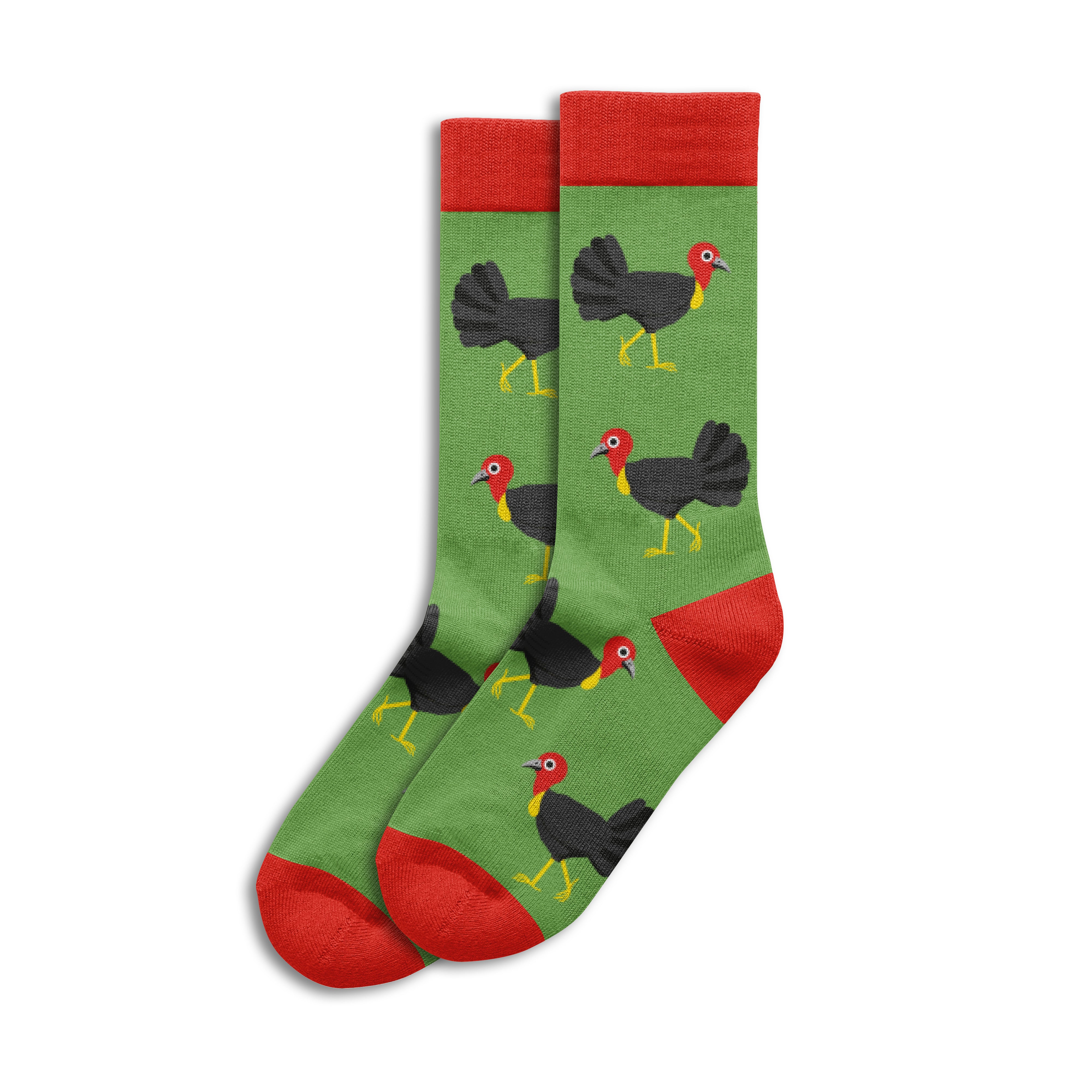 Sole Mates Socks - Brush Turkey - Wilmot Harvey