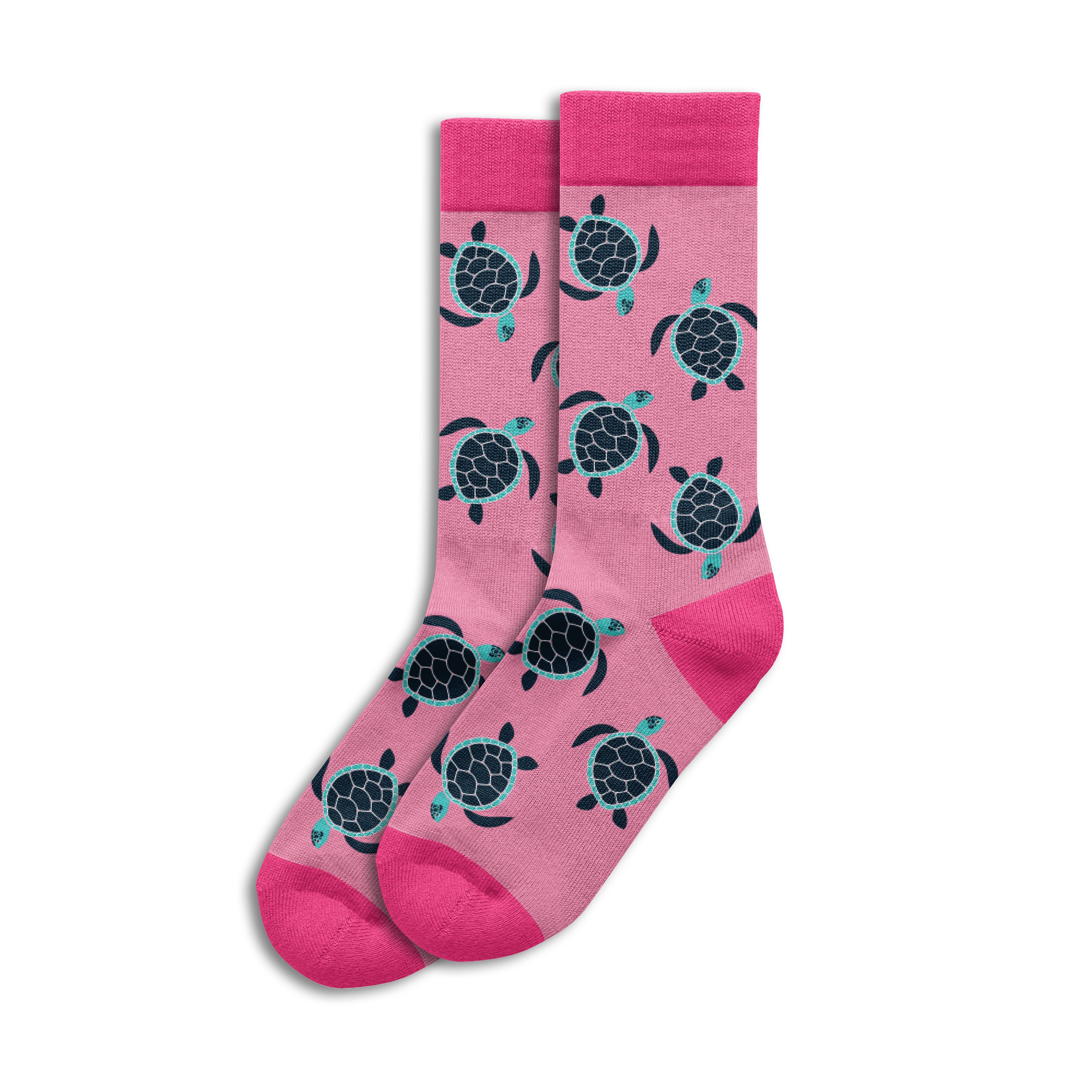 Sole Mates Socks - Turtle Pink - Wilmot Harvey