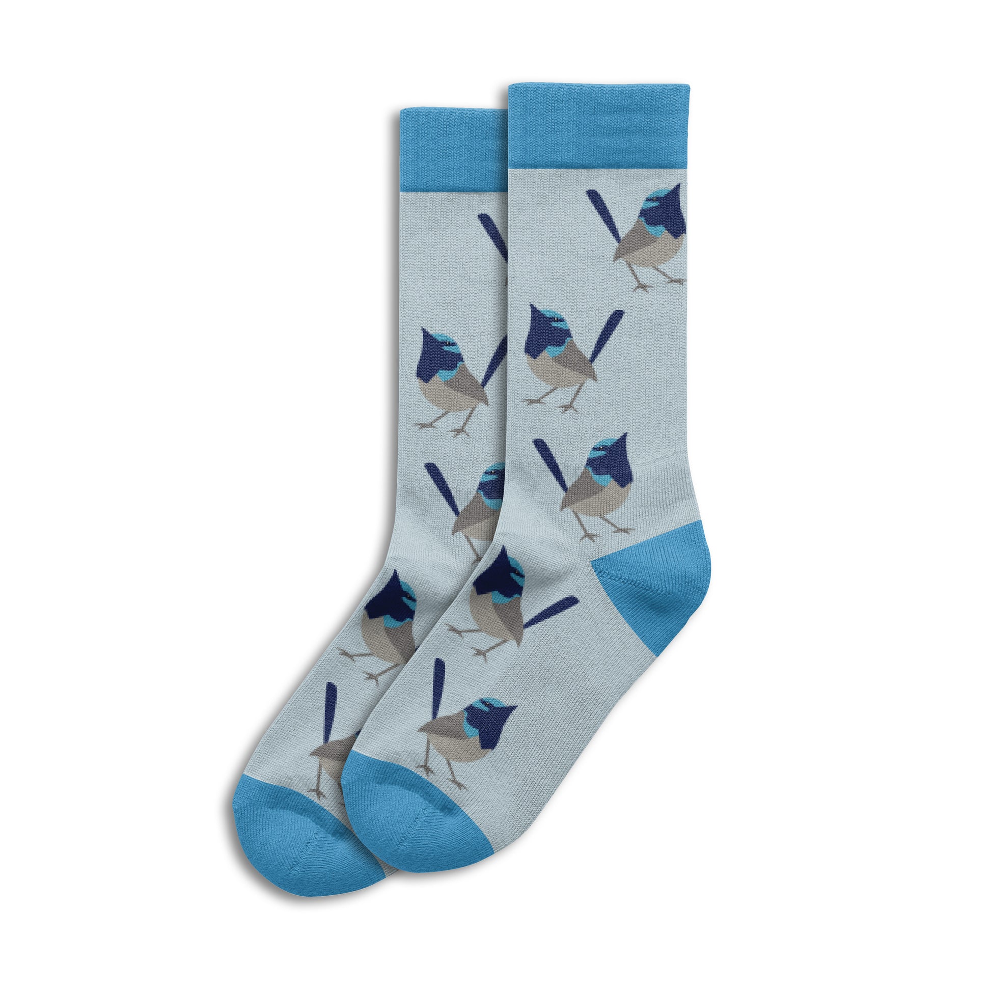 Sole Mates Socks - Blue Wren - Wilmot Harvey