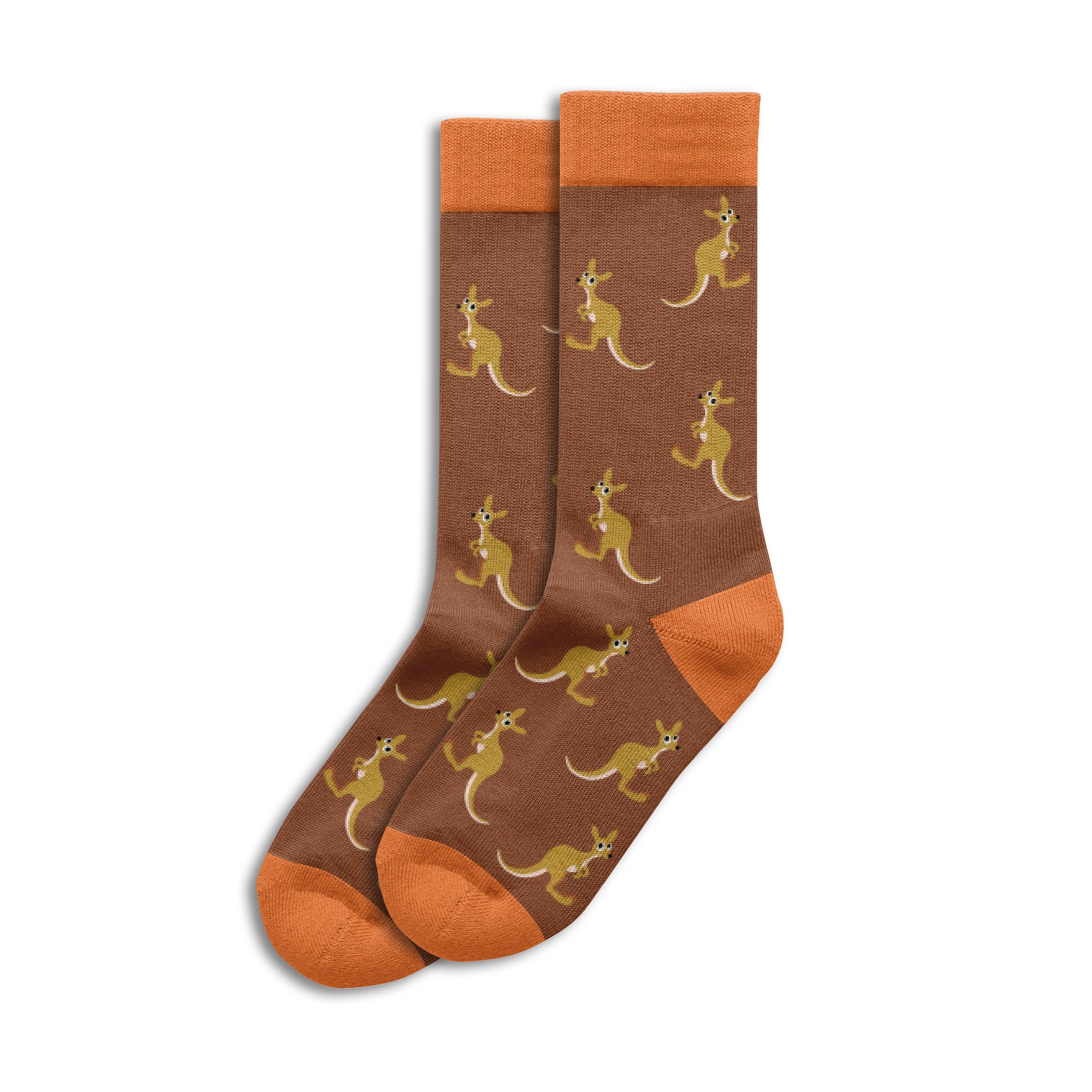 Sole Mates Socks - Kangaroo Brown - Wilmot Harvey